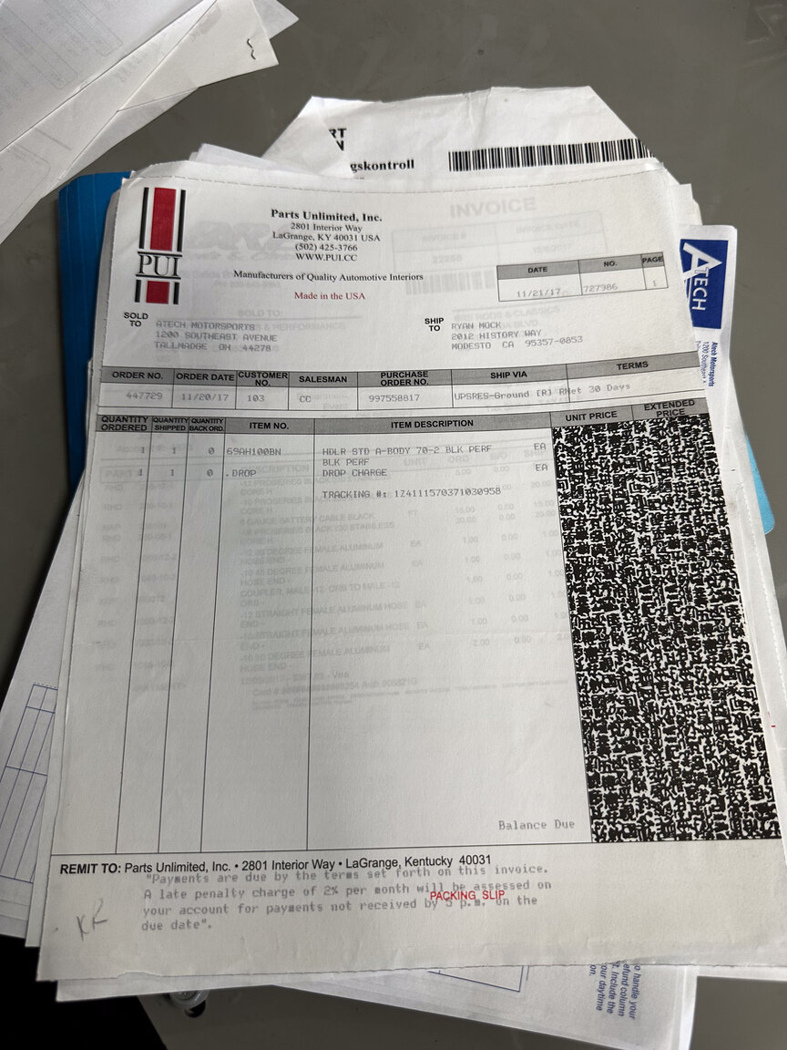 Documentation for 1968 Chevrolet Chevelle PRO Street (54)