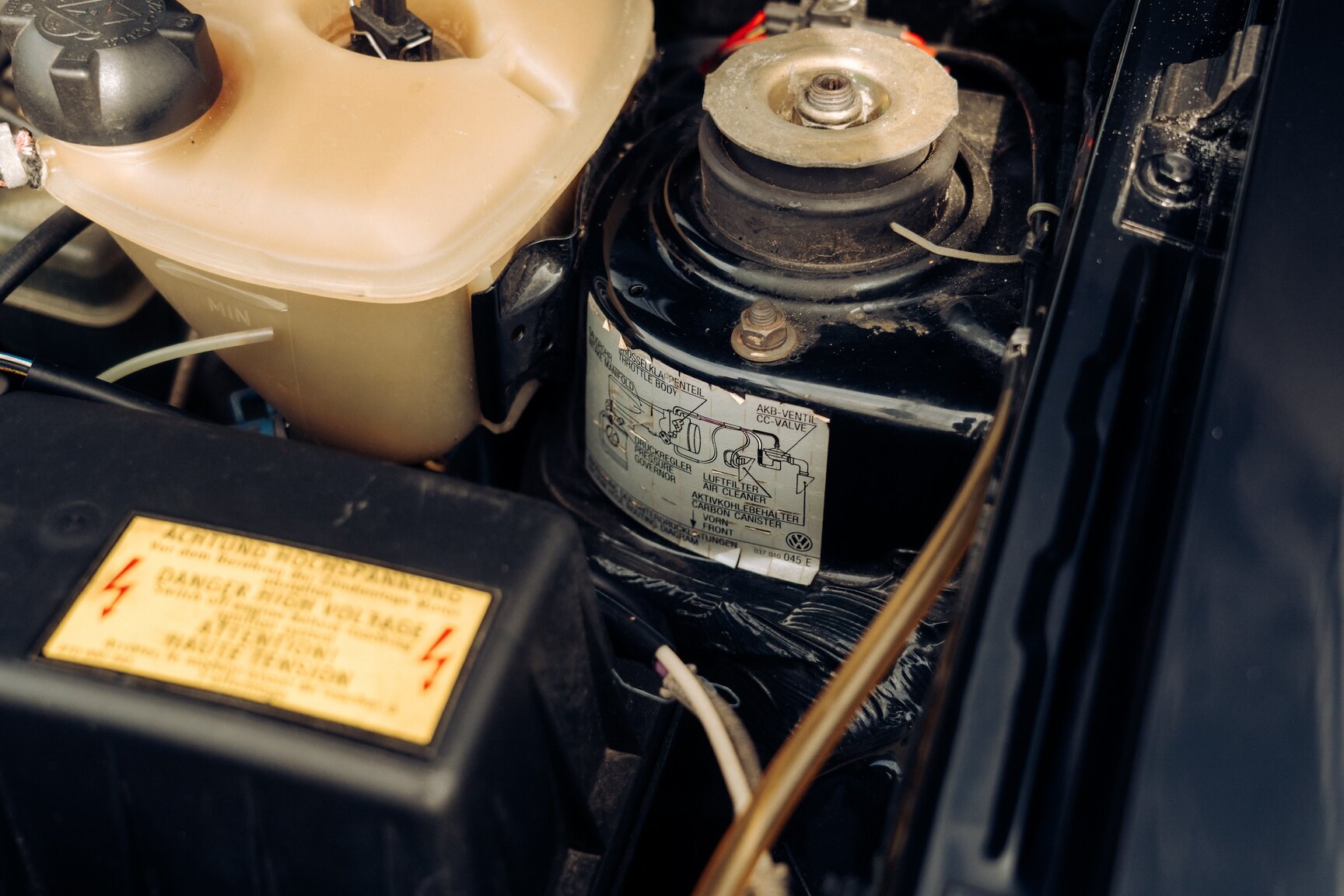 Image of 1991 VW Golf Cabriolet "Etienne Aigner Edition" mechanics