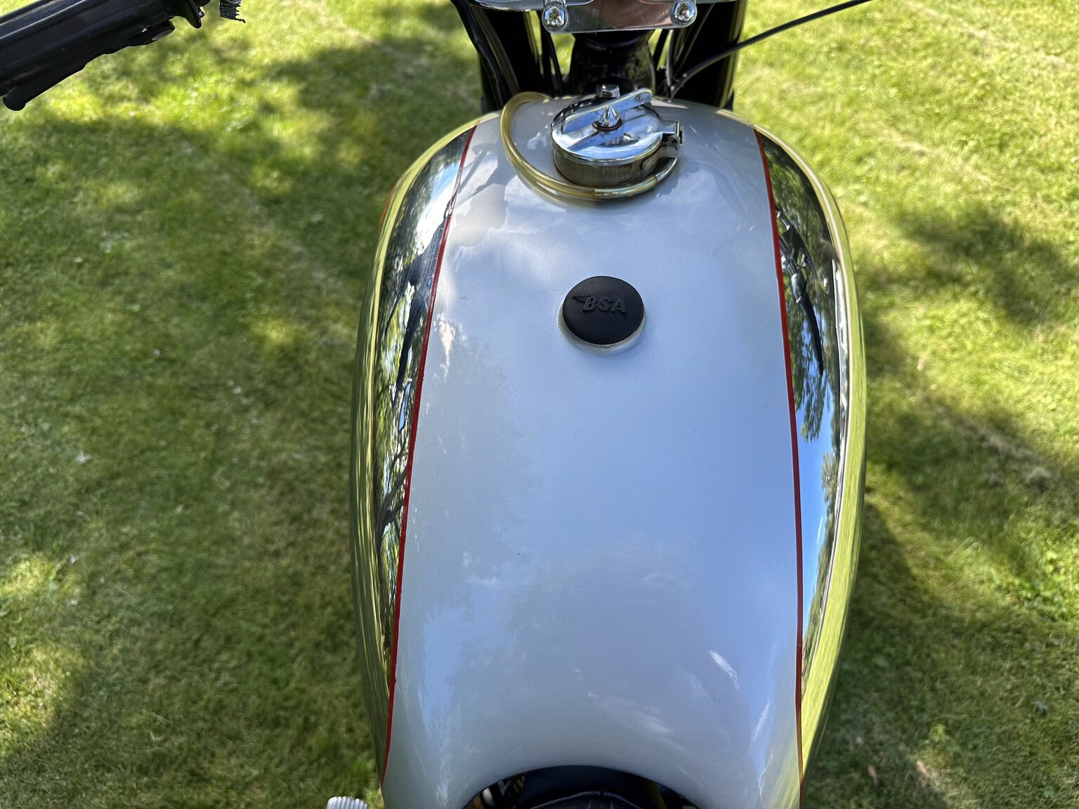 Aussenfoto 1954  BSA A10 Deluxe
