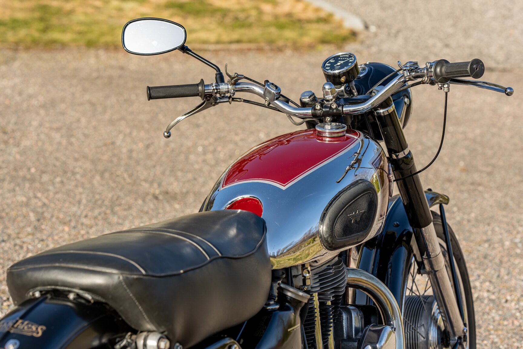 Aussenfoto 1954 MATCHLESS 500CC G80S (28)