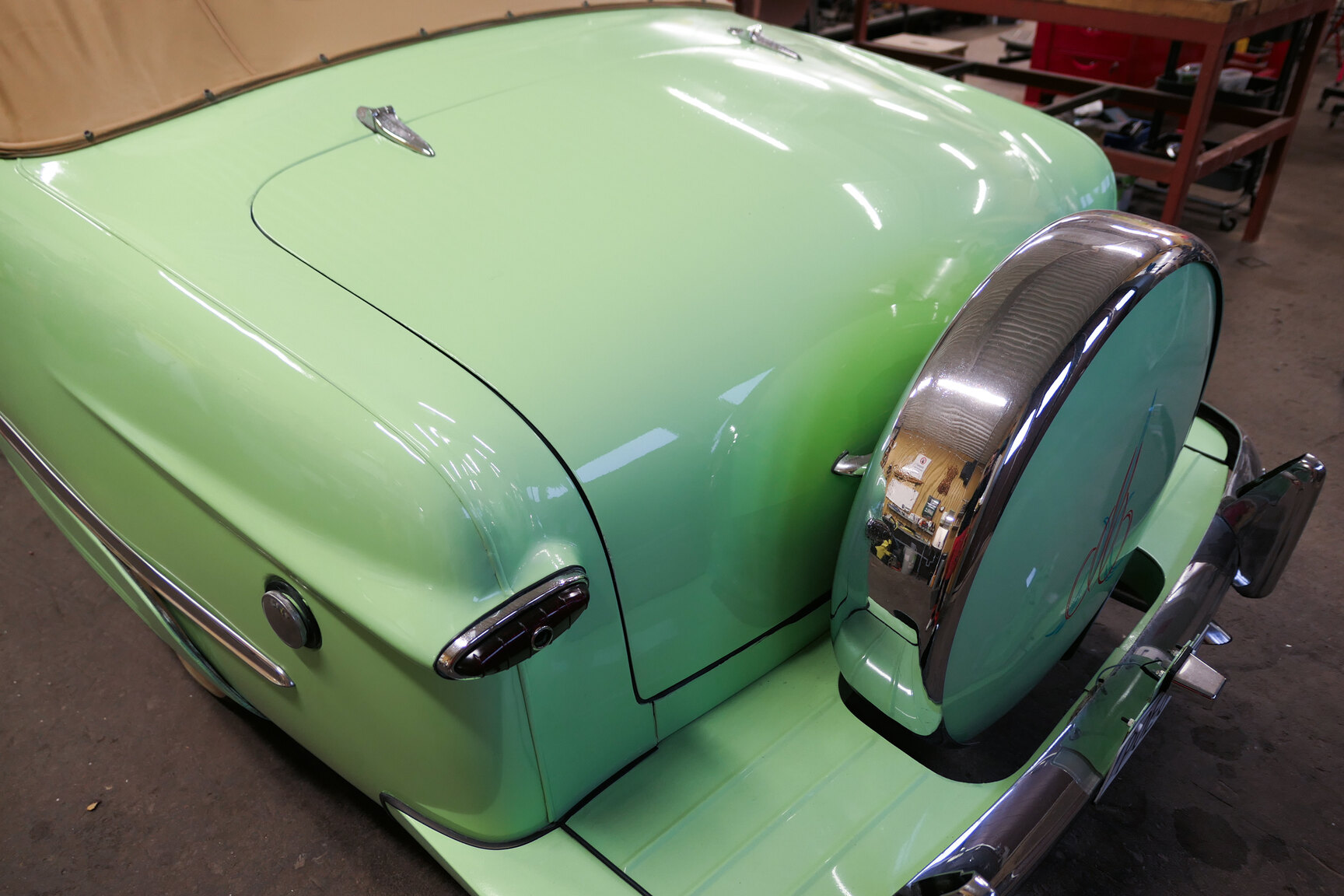 Exterior image of 1949 Ford Custom Convertible