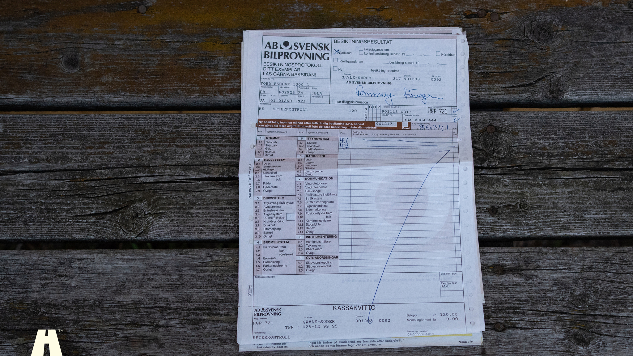 Documentation for 1974 Ford Escort MK1