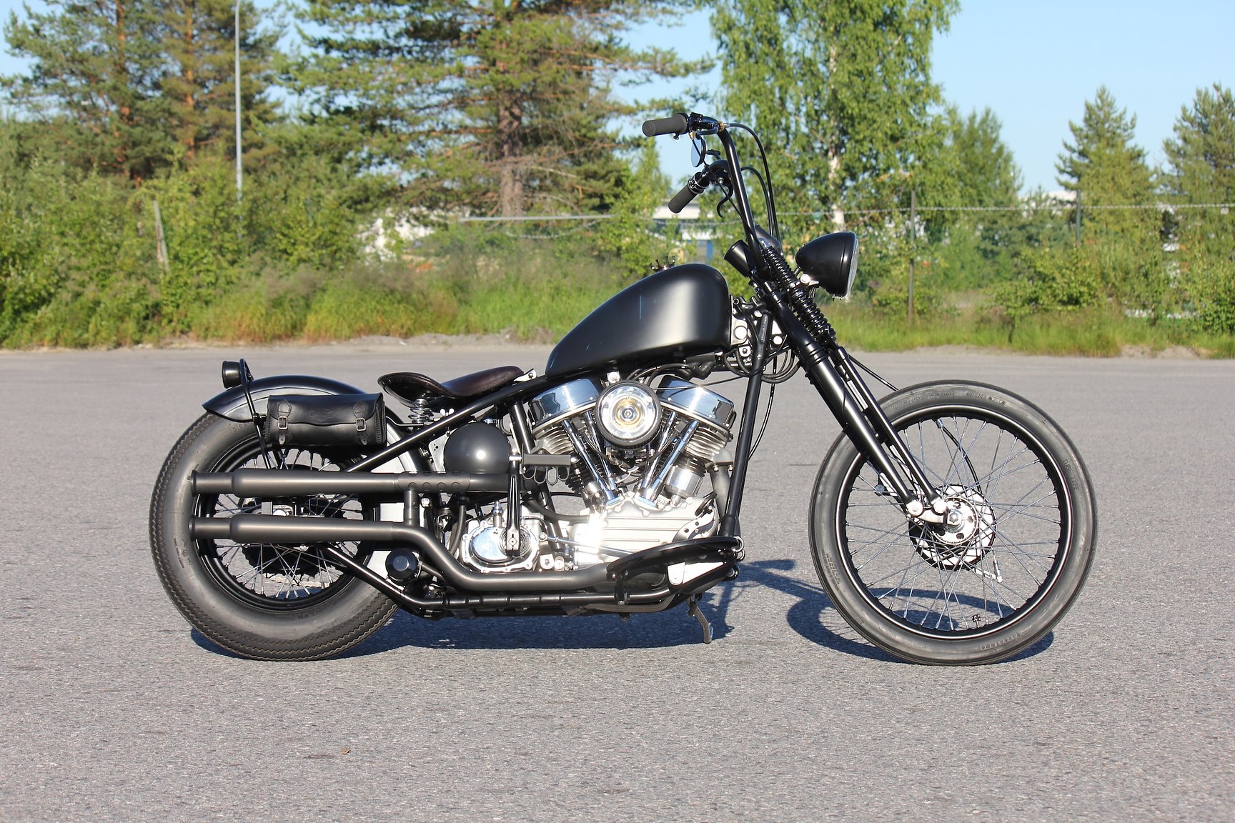 Exterior image of 2015 Harley-Davidson Panhead Bobber 