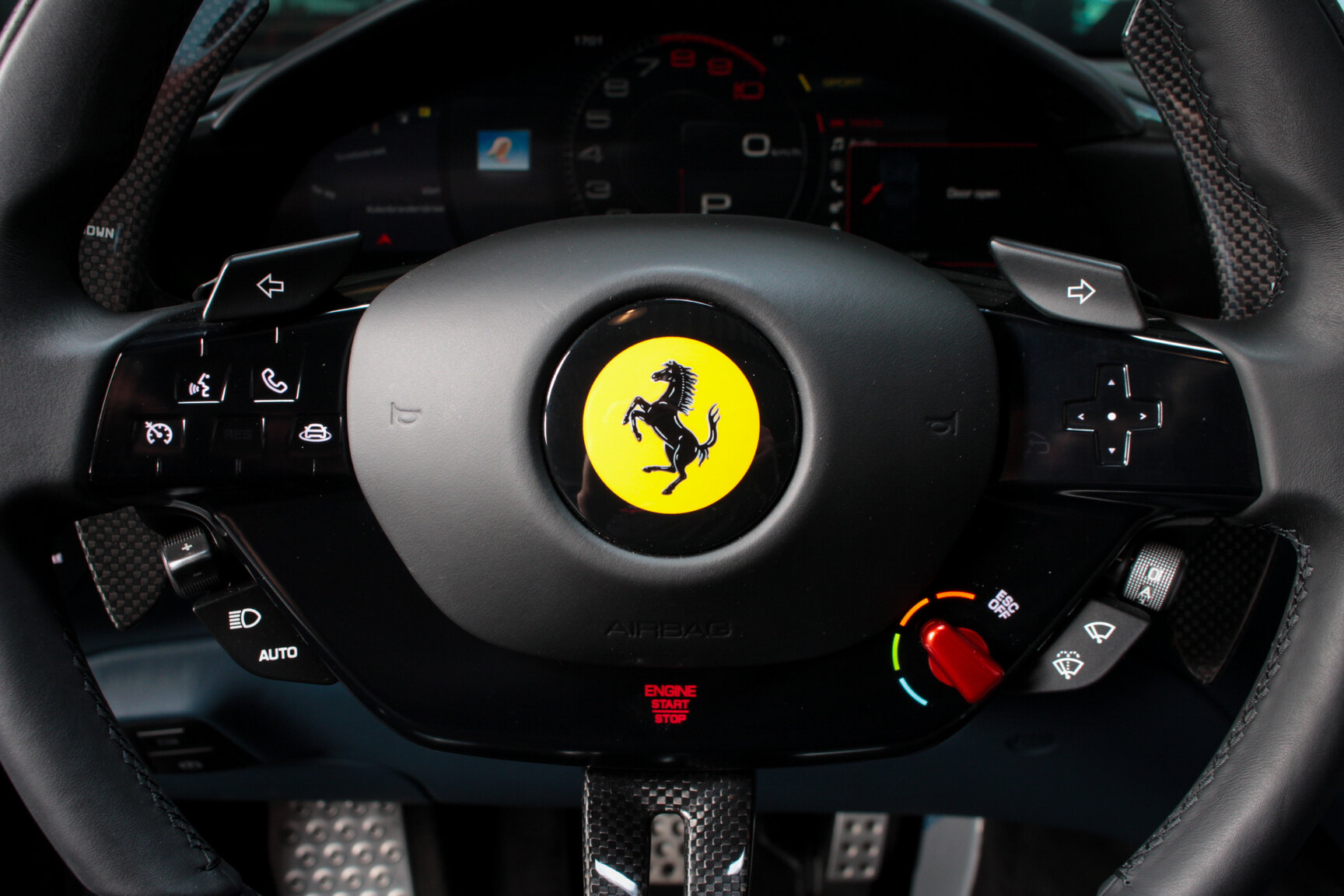 Interior image of 2024 Ferrari Roma Spider