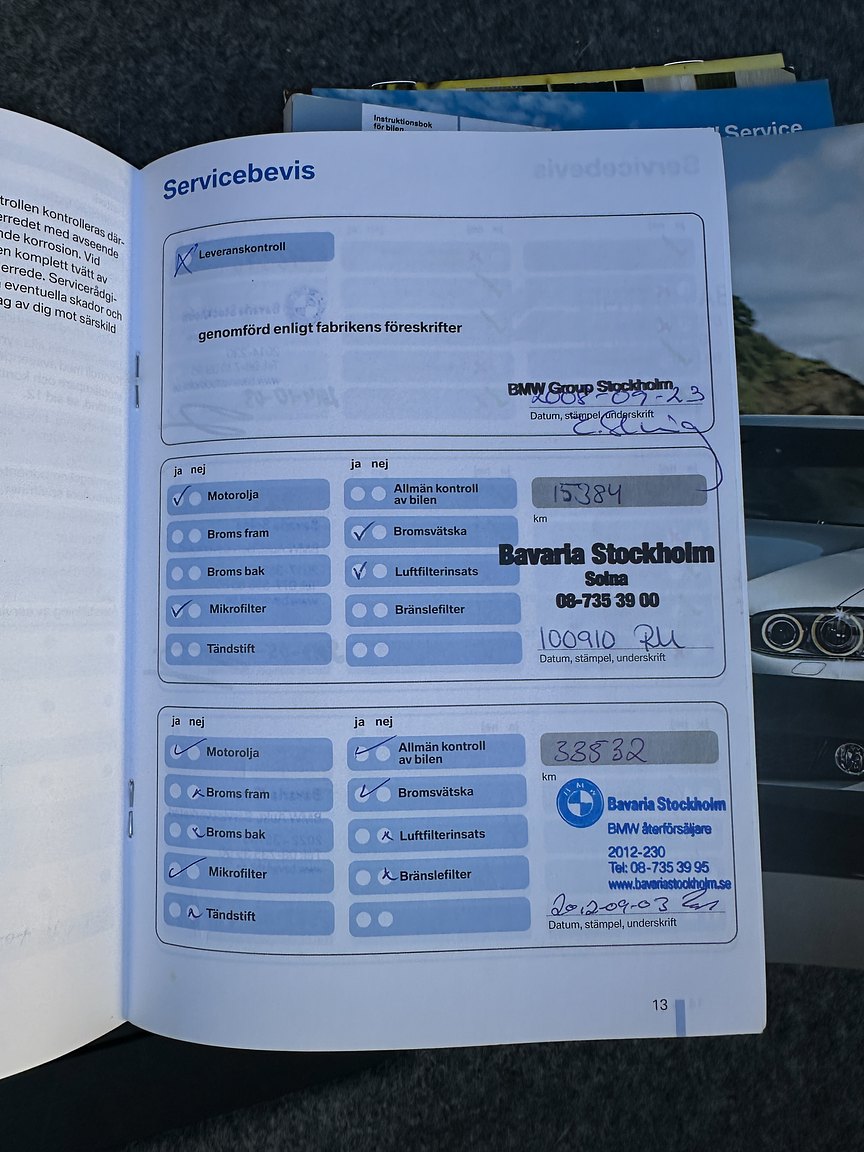 Dokumentation, 2009 BMW 325Xi