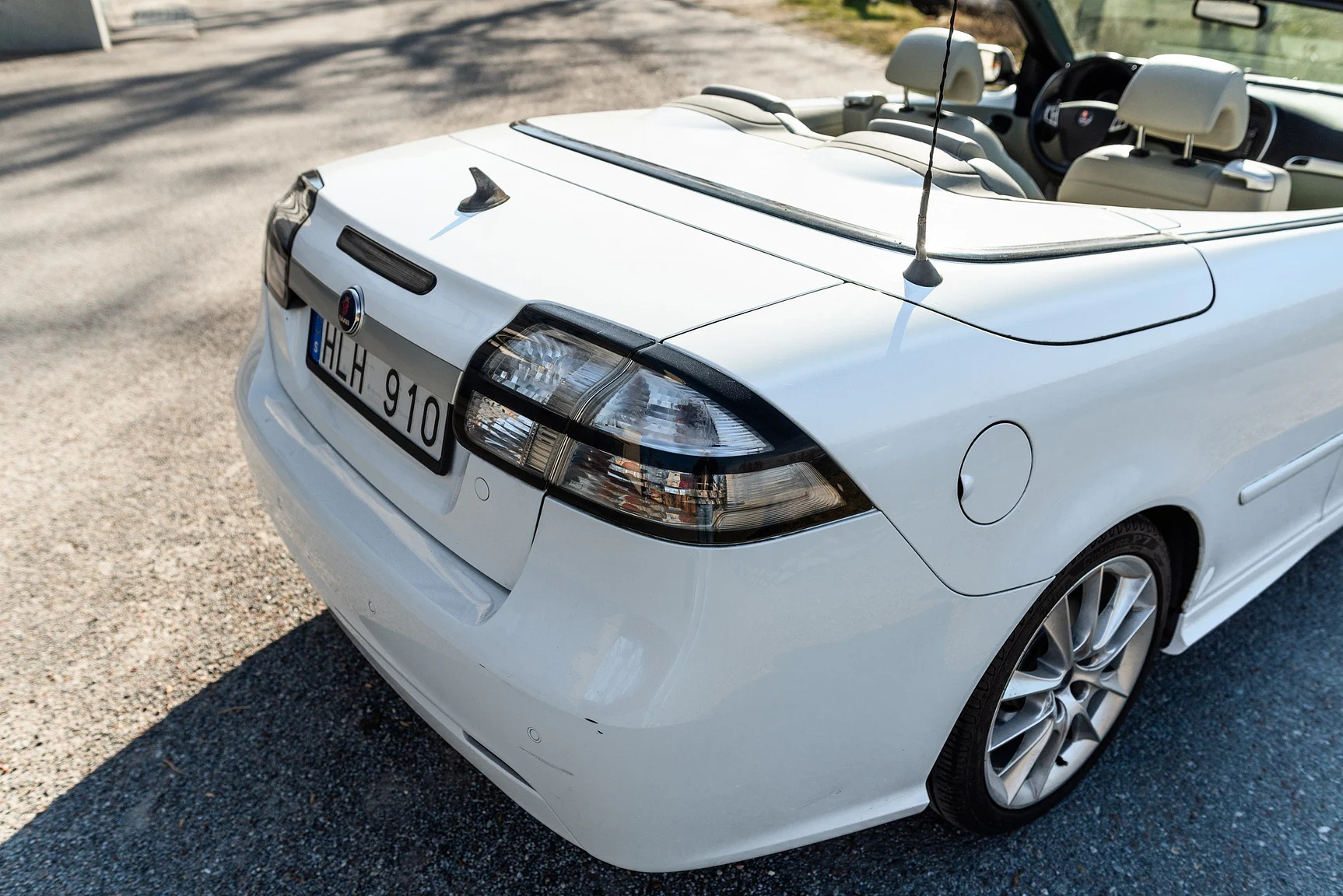 Exteriörbild på 2008 SAAB 9-3 Vector 2.0T Cabriolet (25)