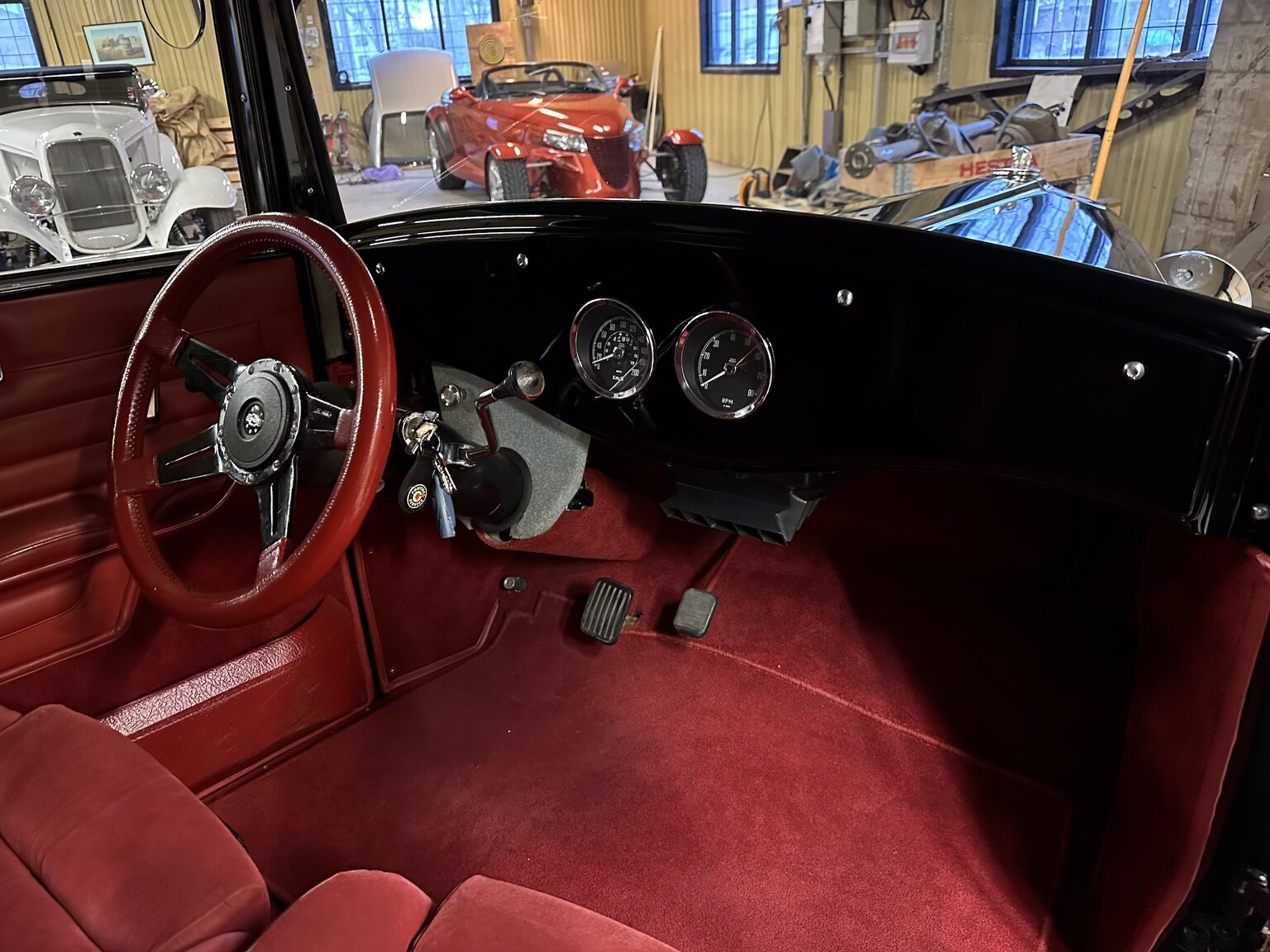 Interior image of 1927 Pontiac Custom Rod