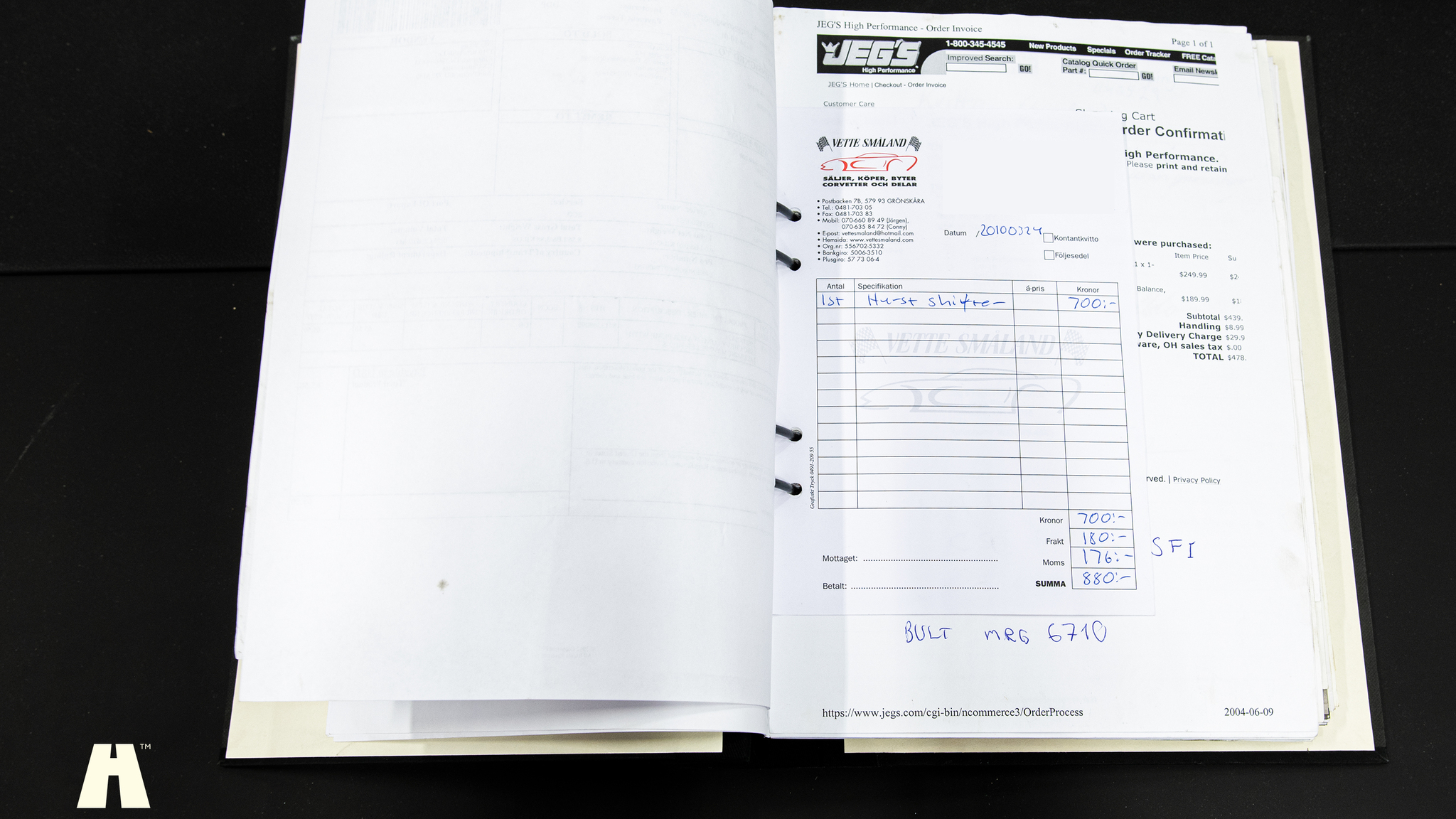 Documentation for 1968 Chevrolet Camaro Resto