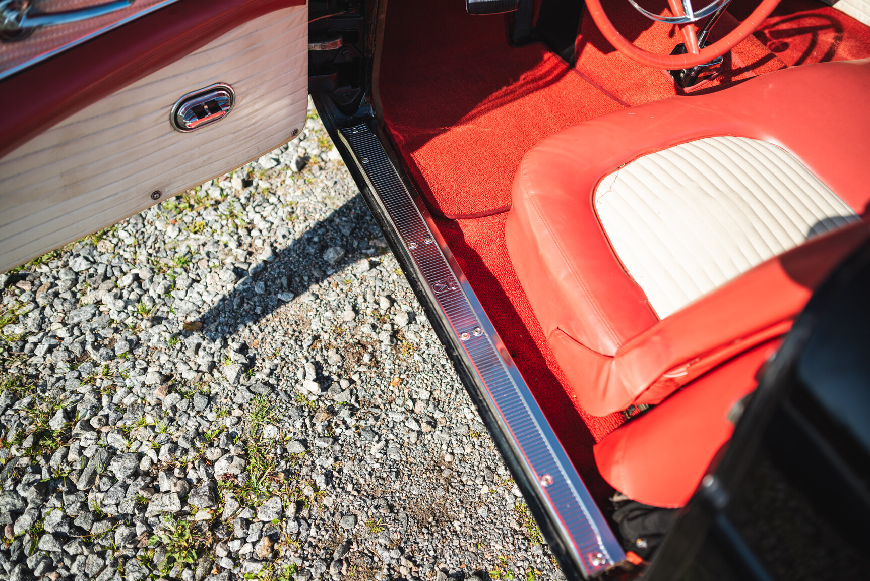 Interior image of 1956 Ford Thunderbird