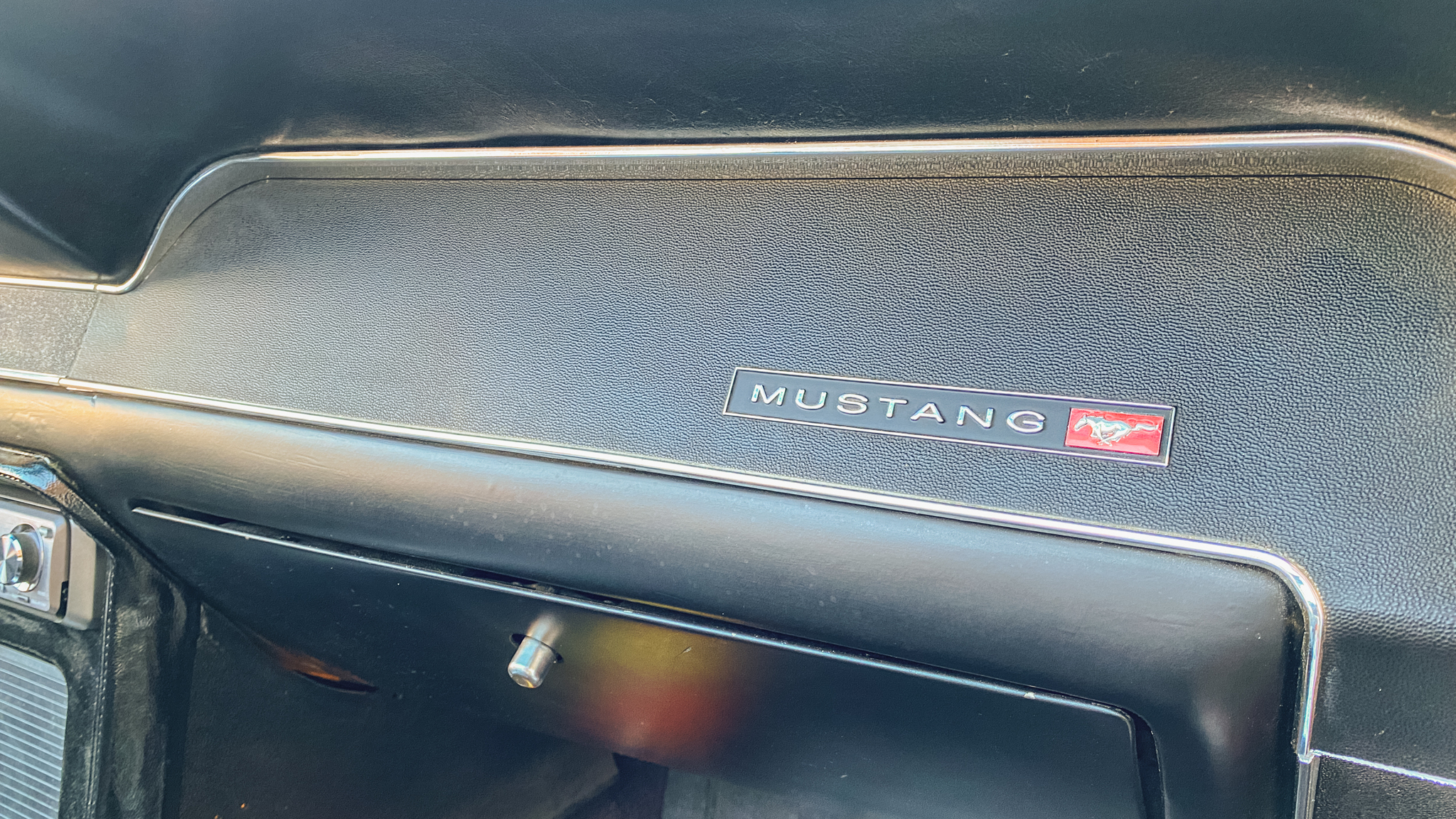 Interiörbild 1968 Ford Mustang 302ci Cabriolet (12)