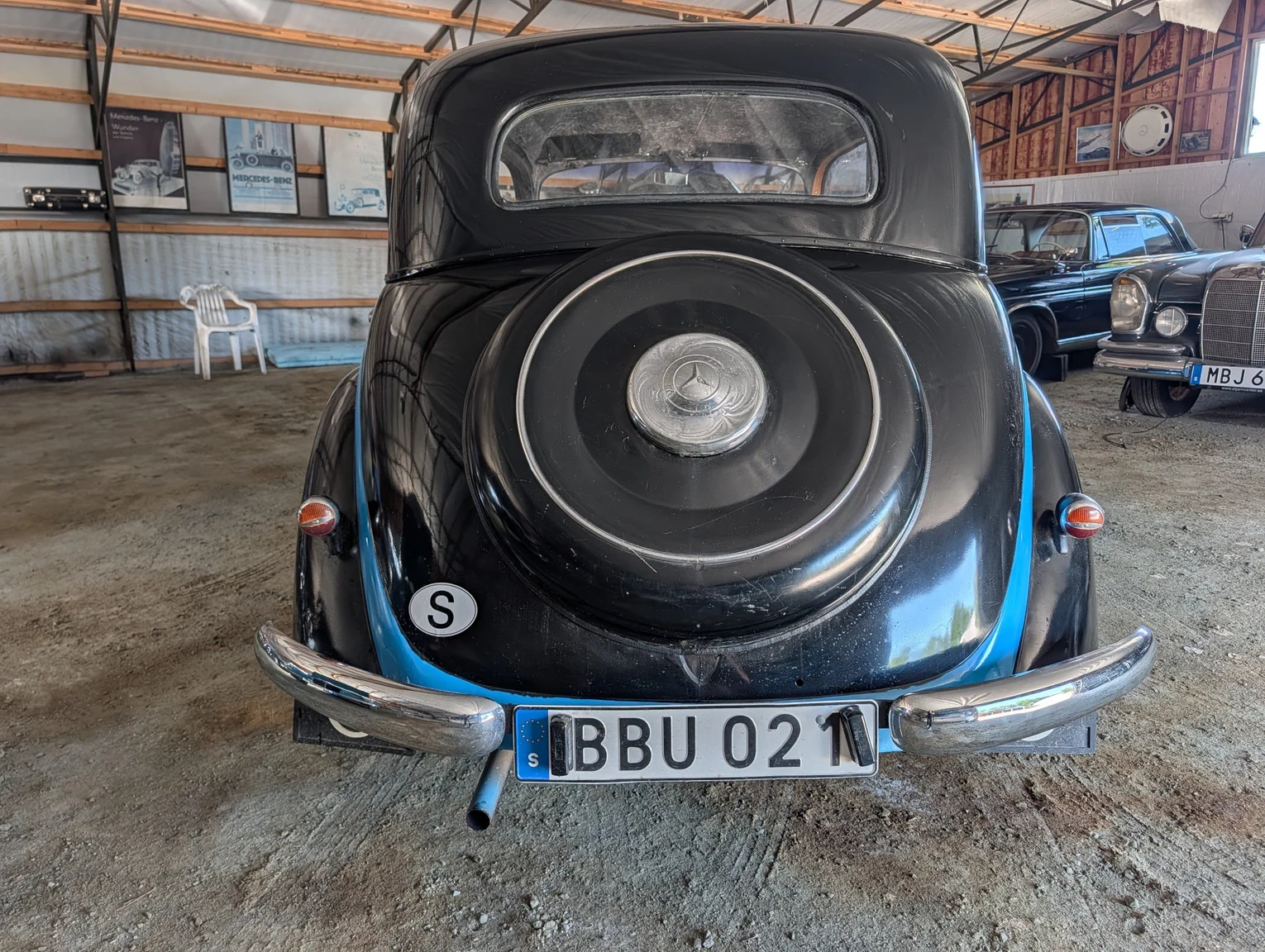 Exteriörbild på 1938 Mercedes-Benz 170 V  Sedan (5)