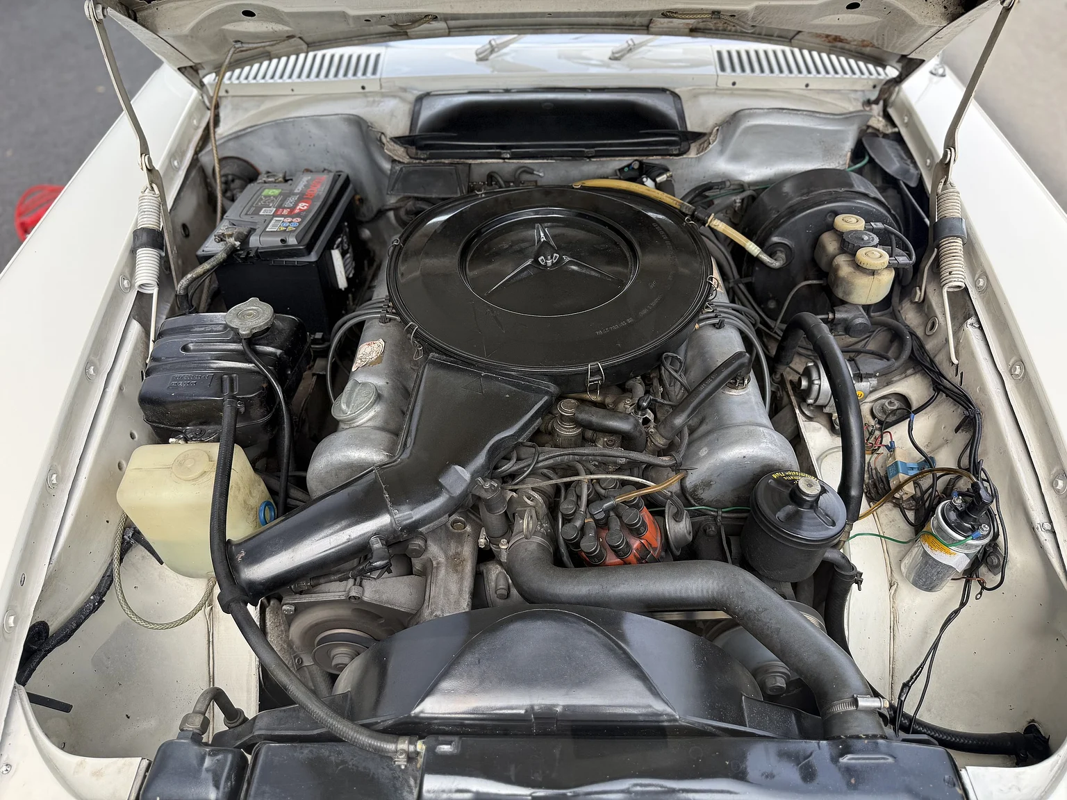 Image of 1973 Mercedes Benz 350 SL  mechanics (1)