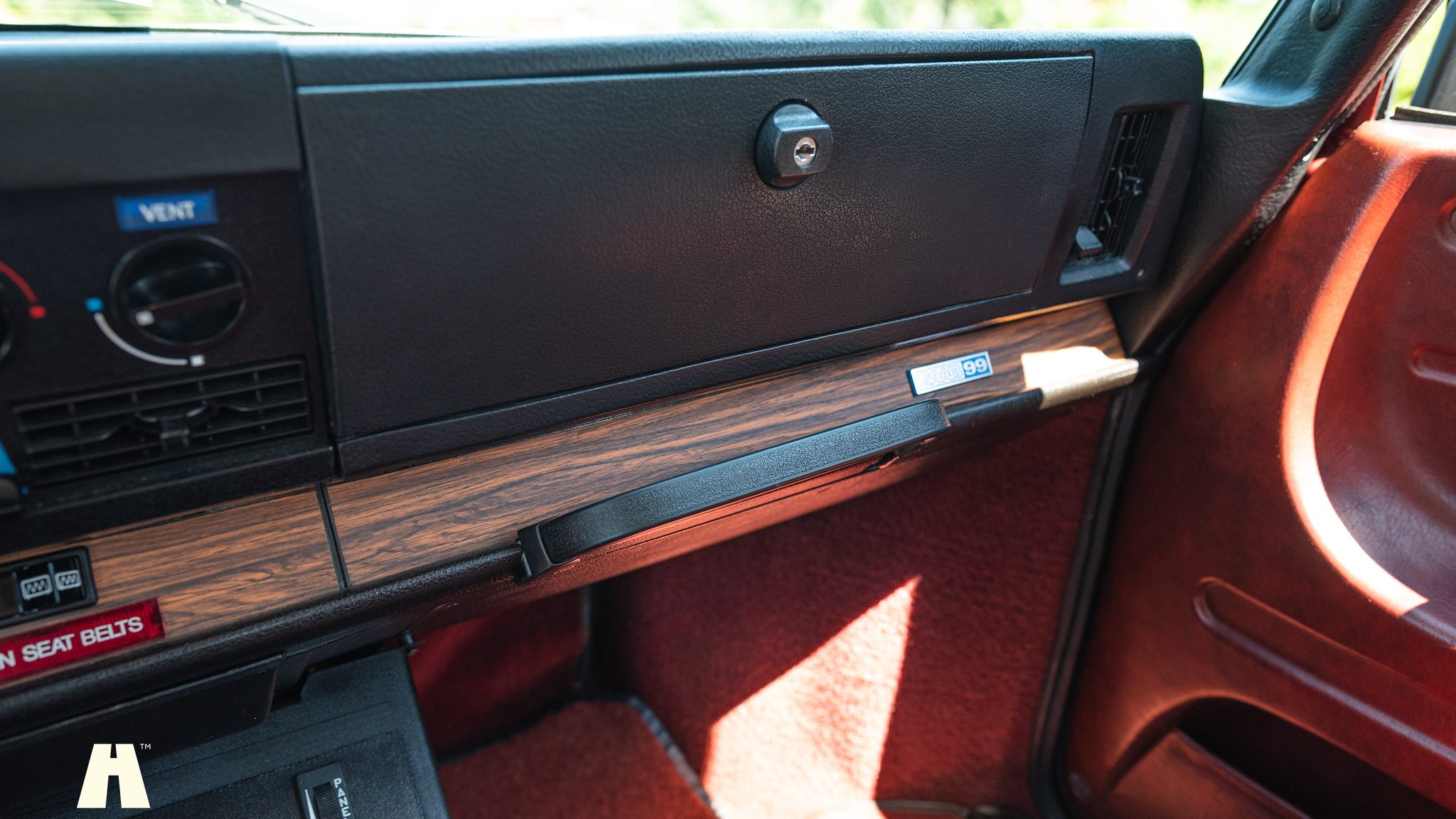 Innenraumfoto von 1980 Saab 99 Turbo unikum