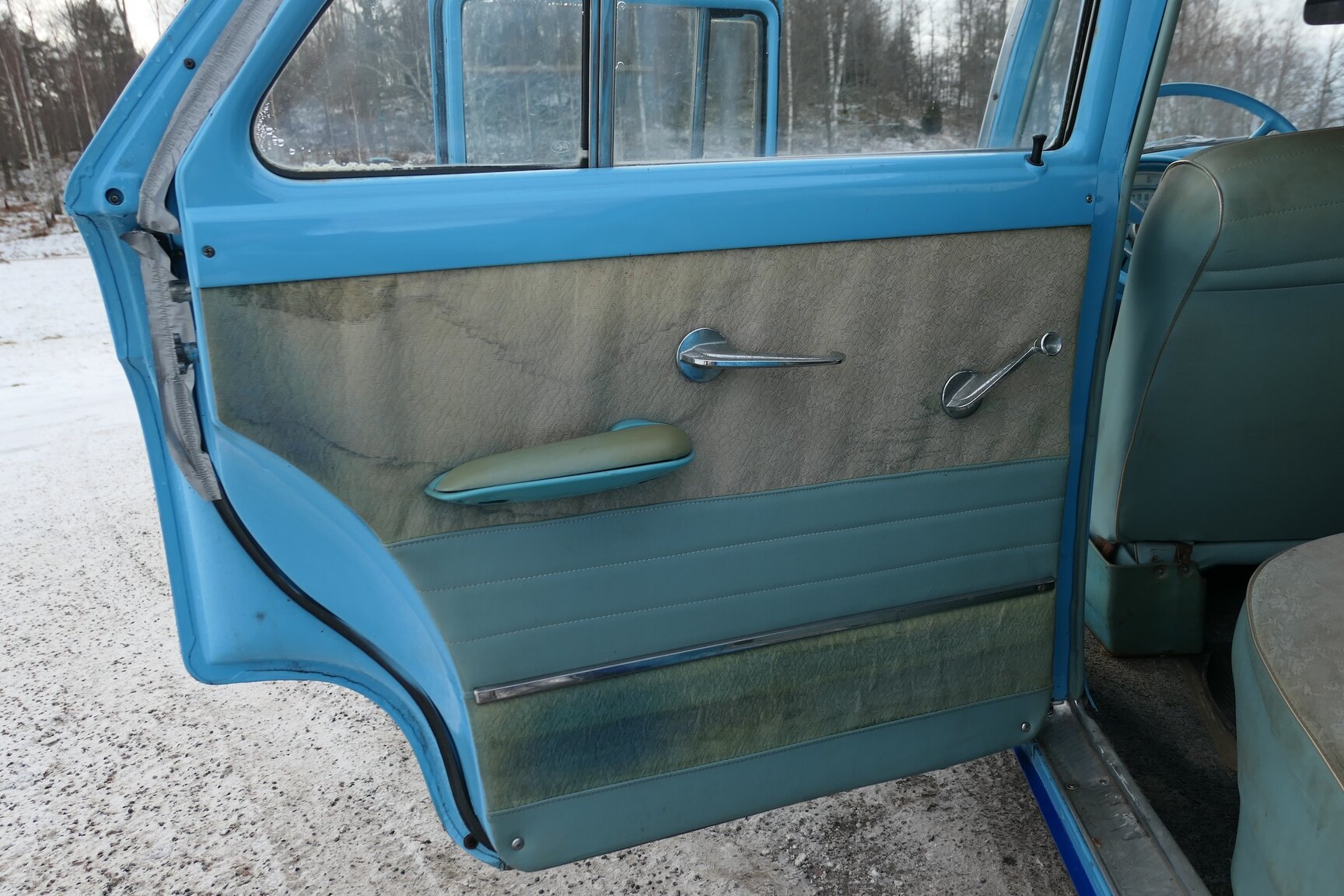 Interiörbild 1956 Mercury Custom 5.1 V8