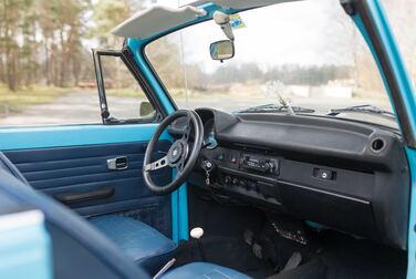 Interiörbild 1974 VW 1303 LS CAB