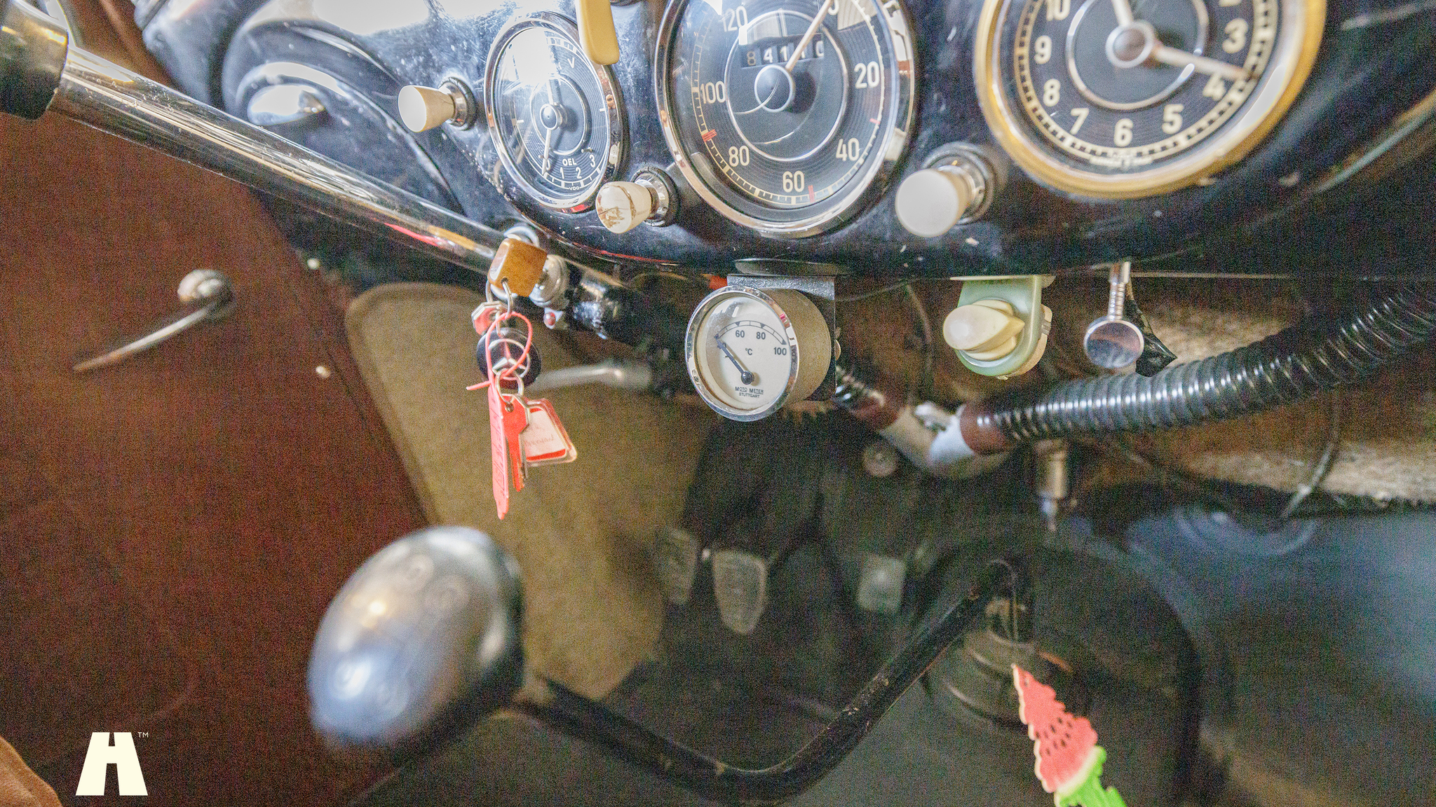 Interiörbild 1950 Mercedes Benz 170 va (86)