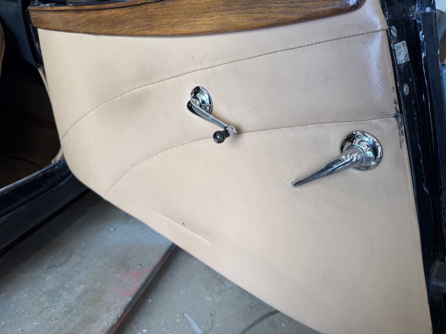 Interiörbild 1939 Citroën Berline 11 Sport Convertible