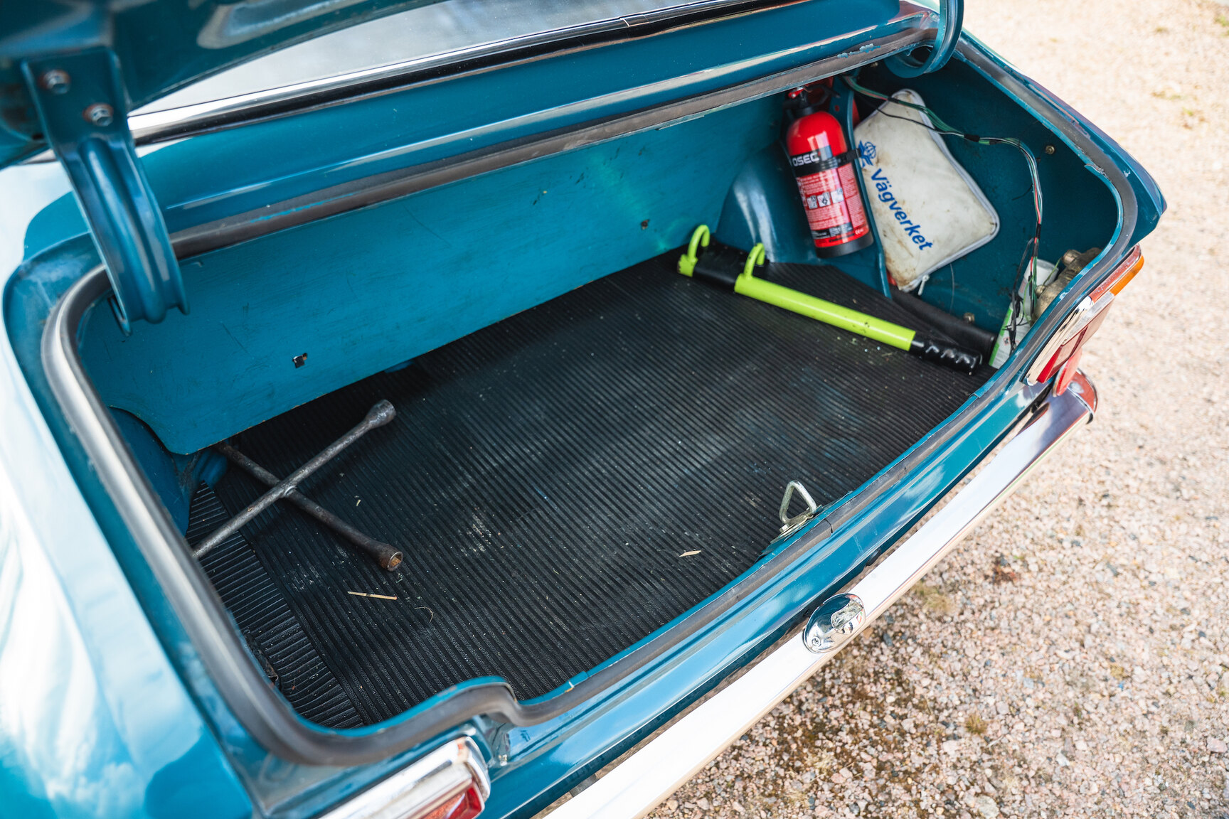Interiörbild 1969 Toyota Corolla Coupé