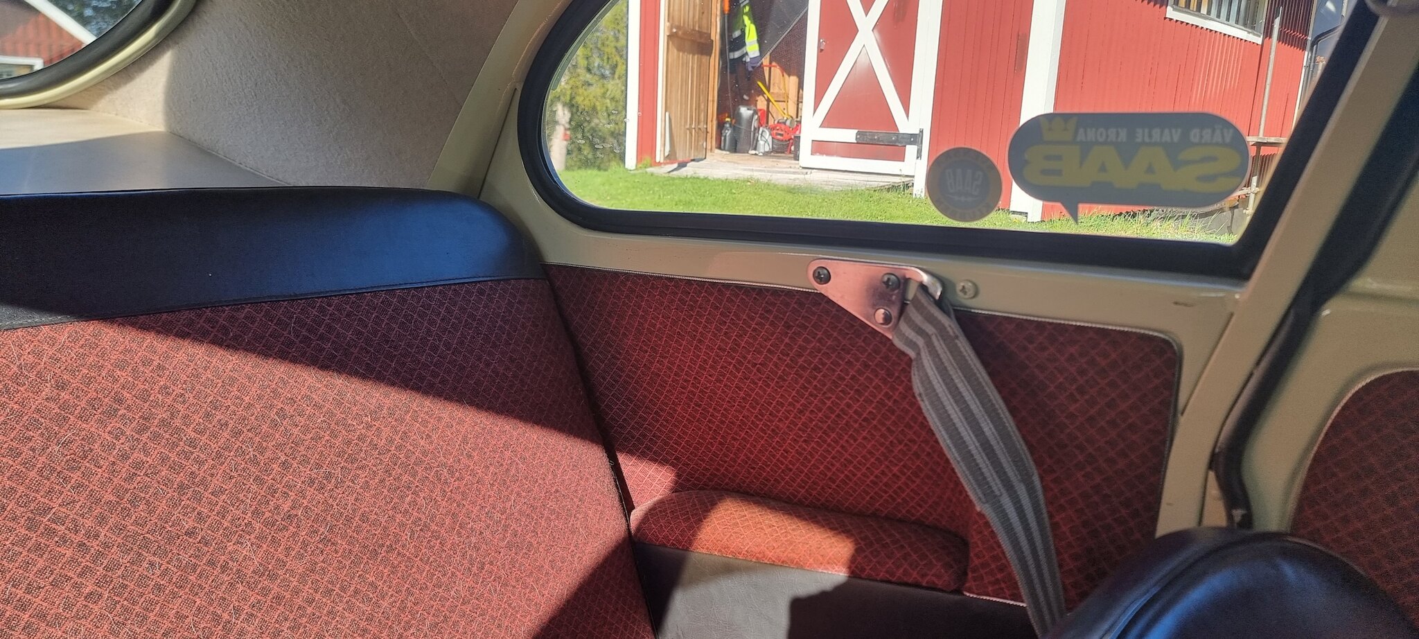 Innenraumfoto von 1959 SAAB 93B Deluxe