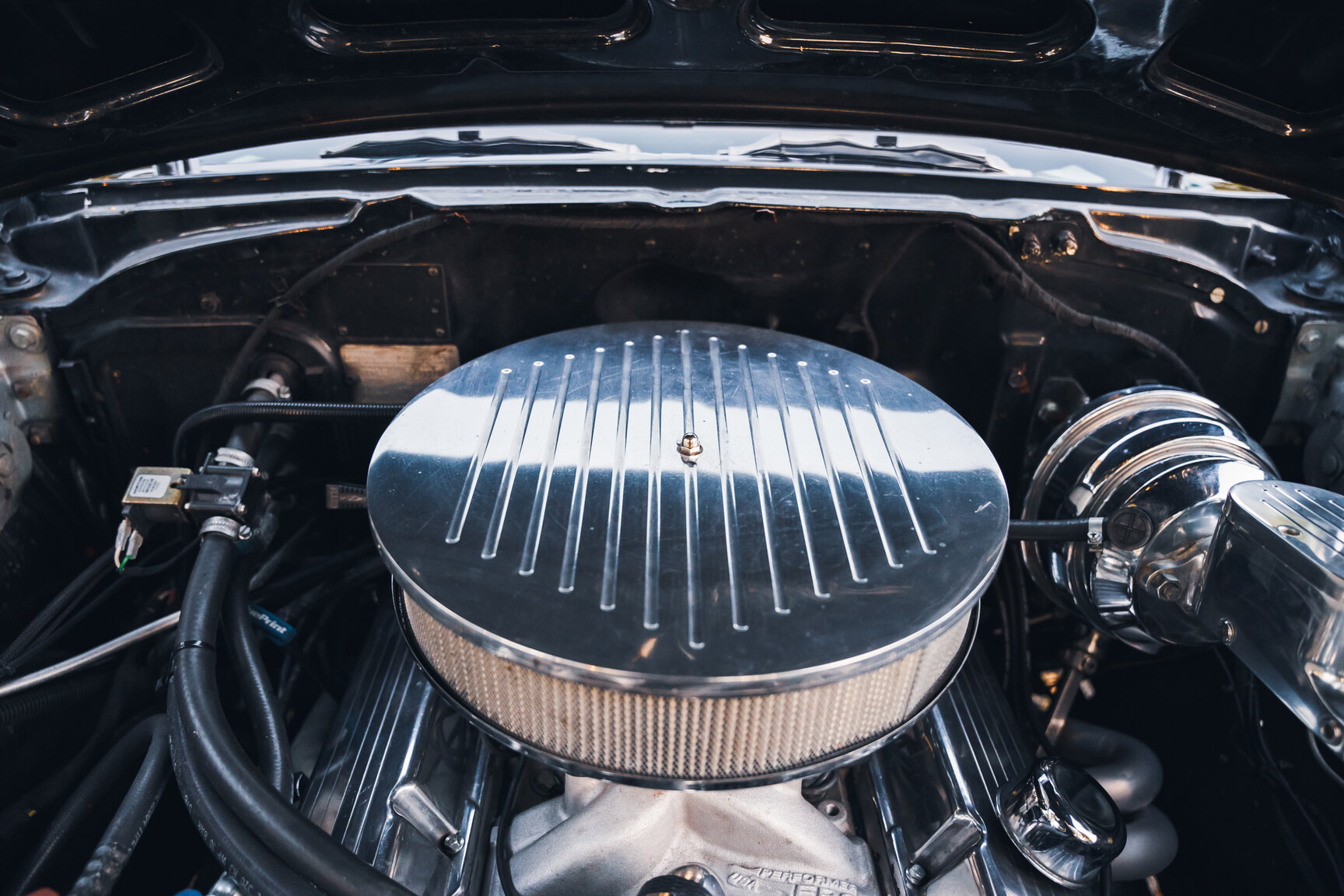 Image of 1957 Chevrolet Bel Air Sport Coupé (17) mechanics