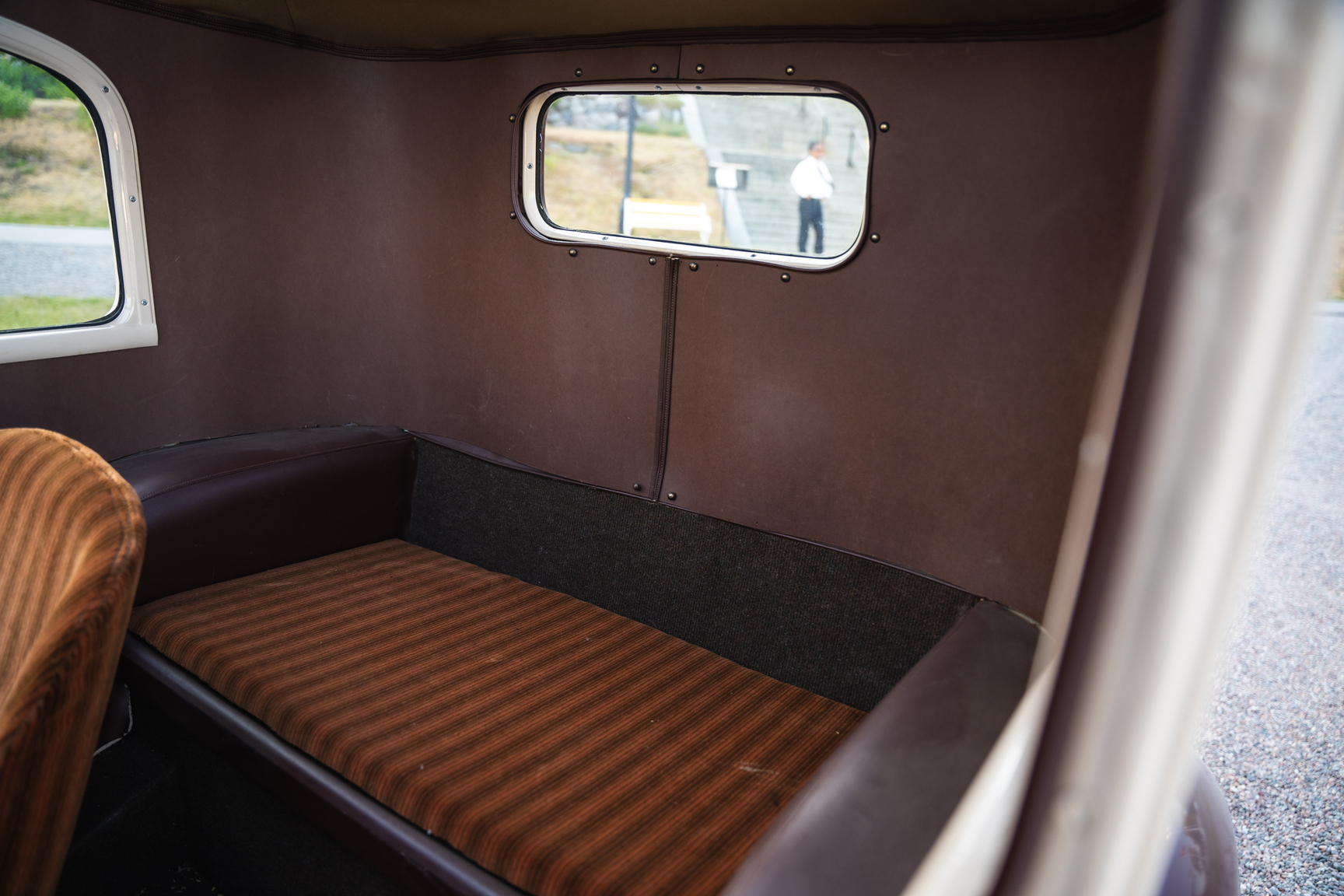 Interiörbild 1938 American Bantam Model 30 Coupé