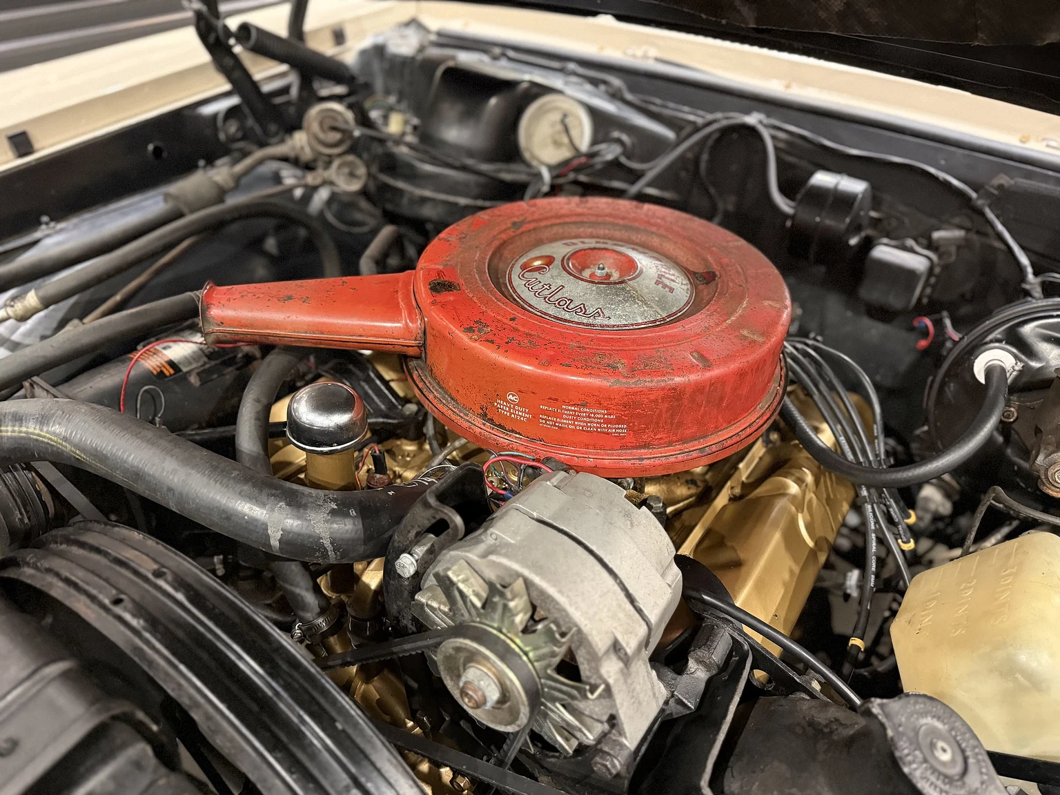 Image of 1964 Oldsmobile Cutlass Convertible (9) mechanics