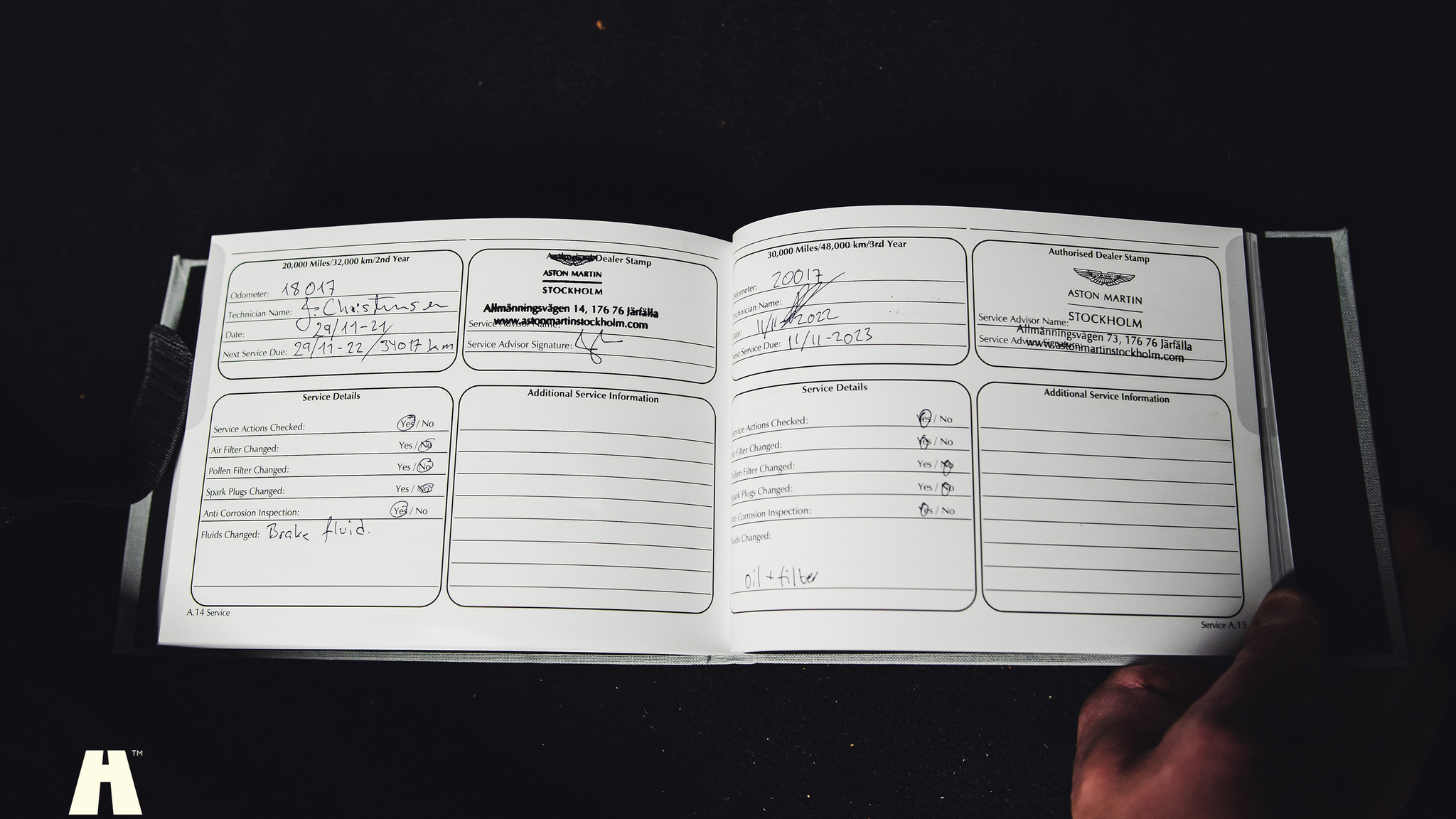 Dokumentation för 2019 Aston Martin DB11 AMR (5)