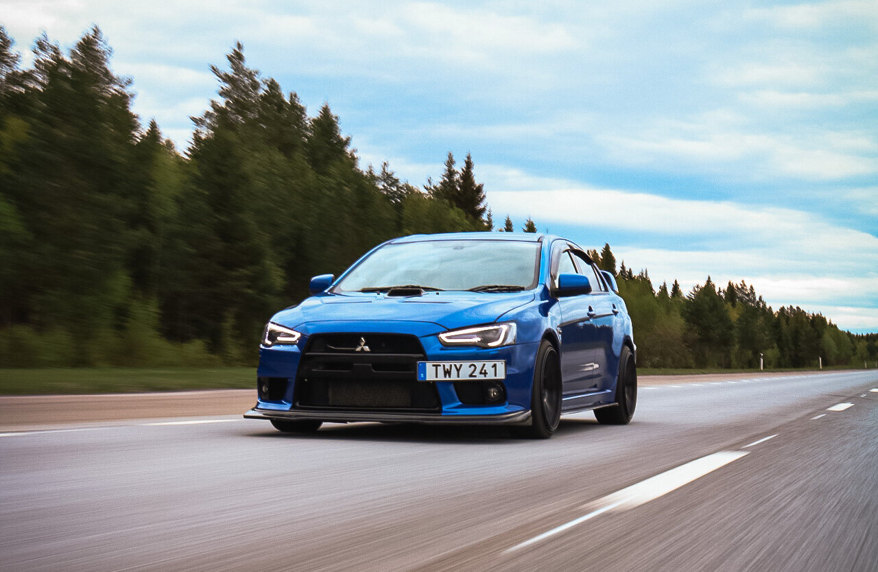 Exterior image of 2008 Mitsubishi Lancer EVO X