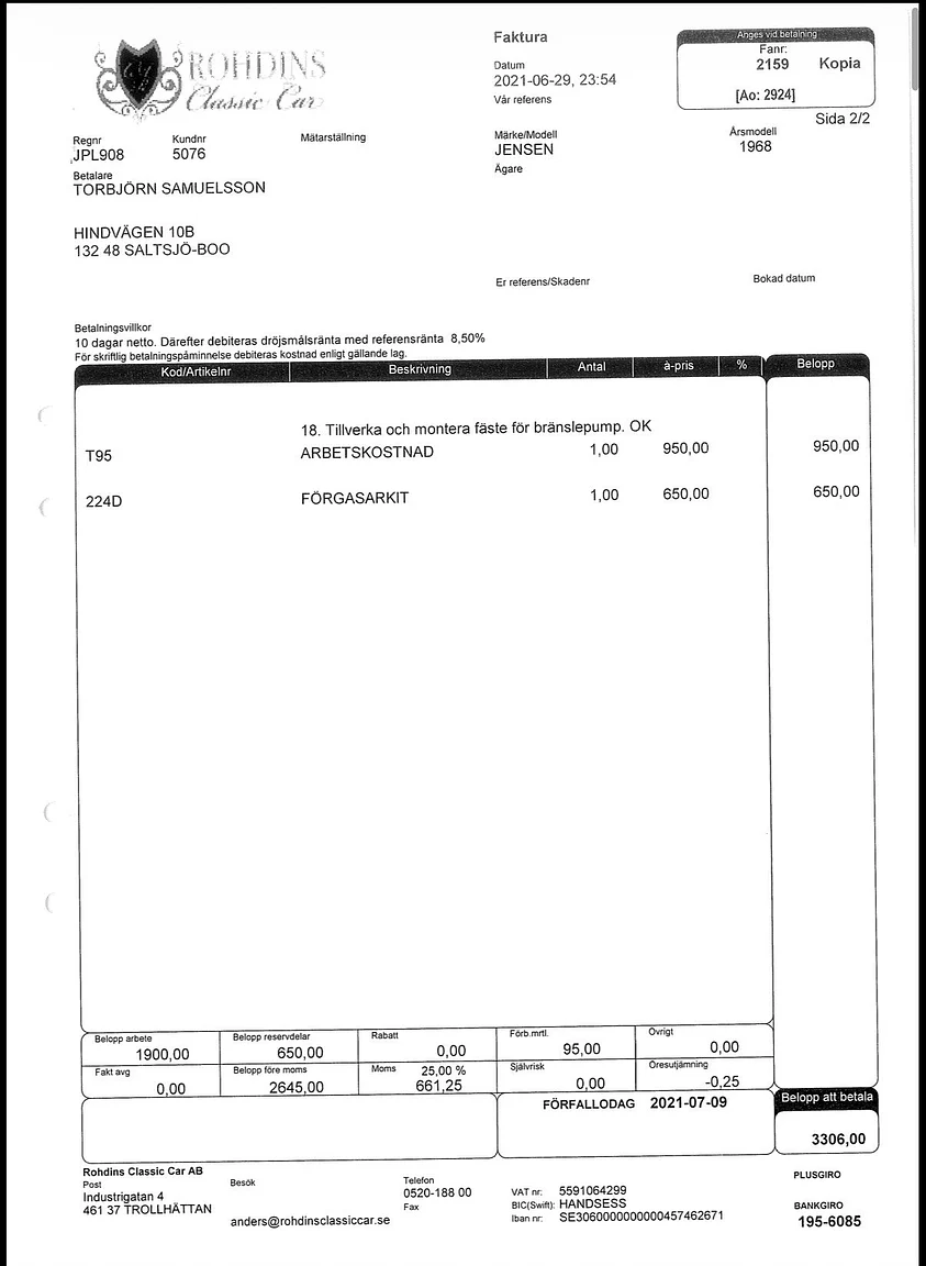 Documentation for 1968 Jensen Interceptor (11)