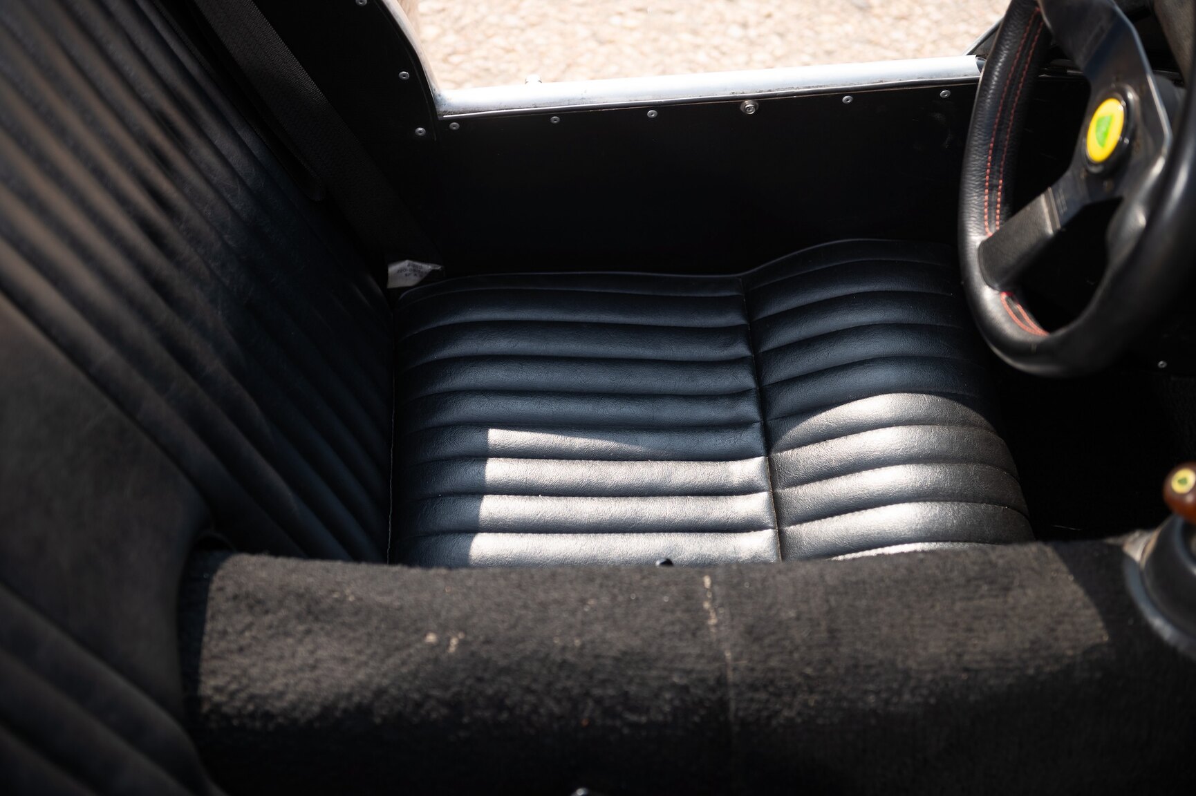 Interiörbild 1969 Lotus Super Seven