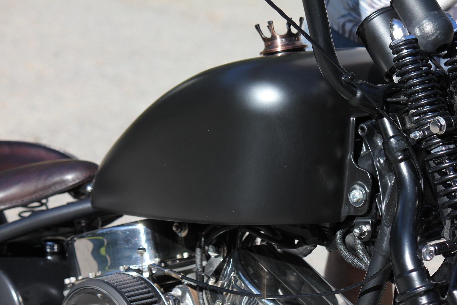 Exterior image of 2015 Harley-Davidson Panhead Bobber 