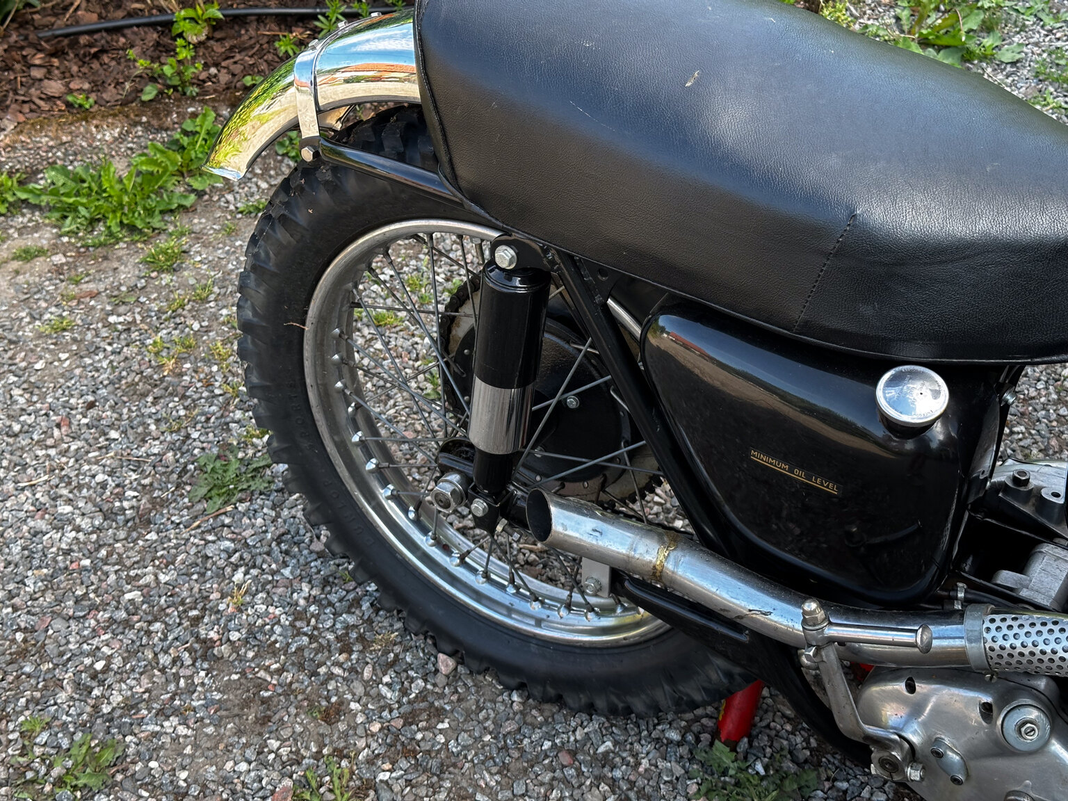 Exteriörbild på 1954 Ariel HS 500