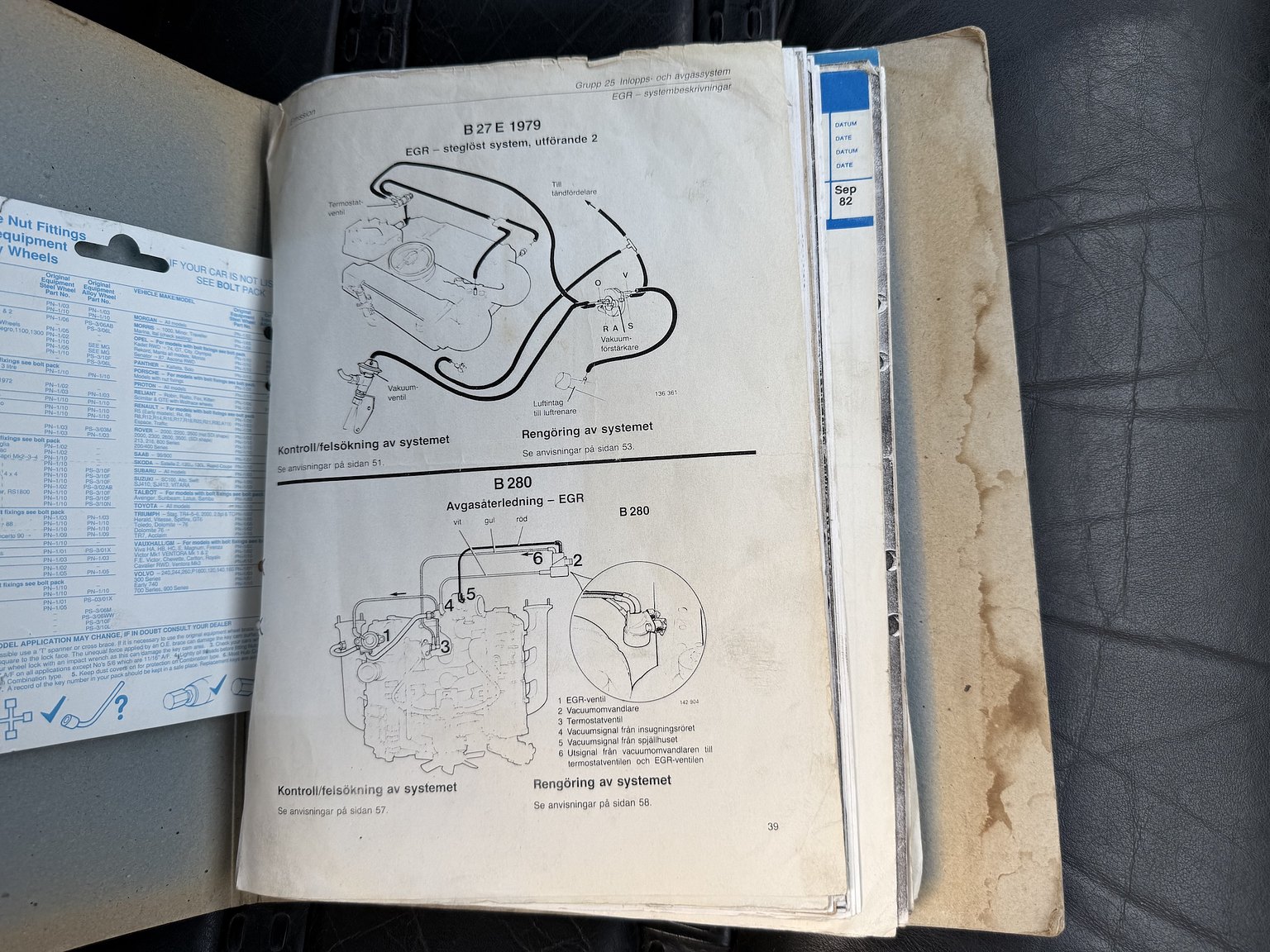 Dokumentation för 1979 Volvo 262 C 2.8 V6 Automatisk