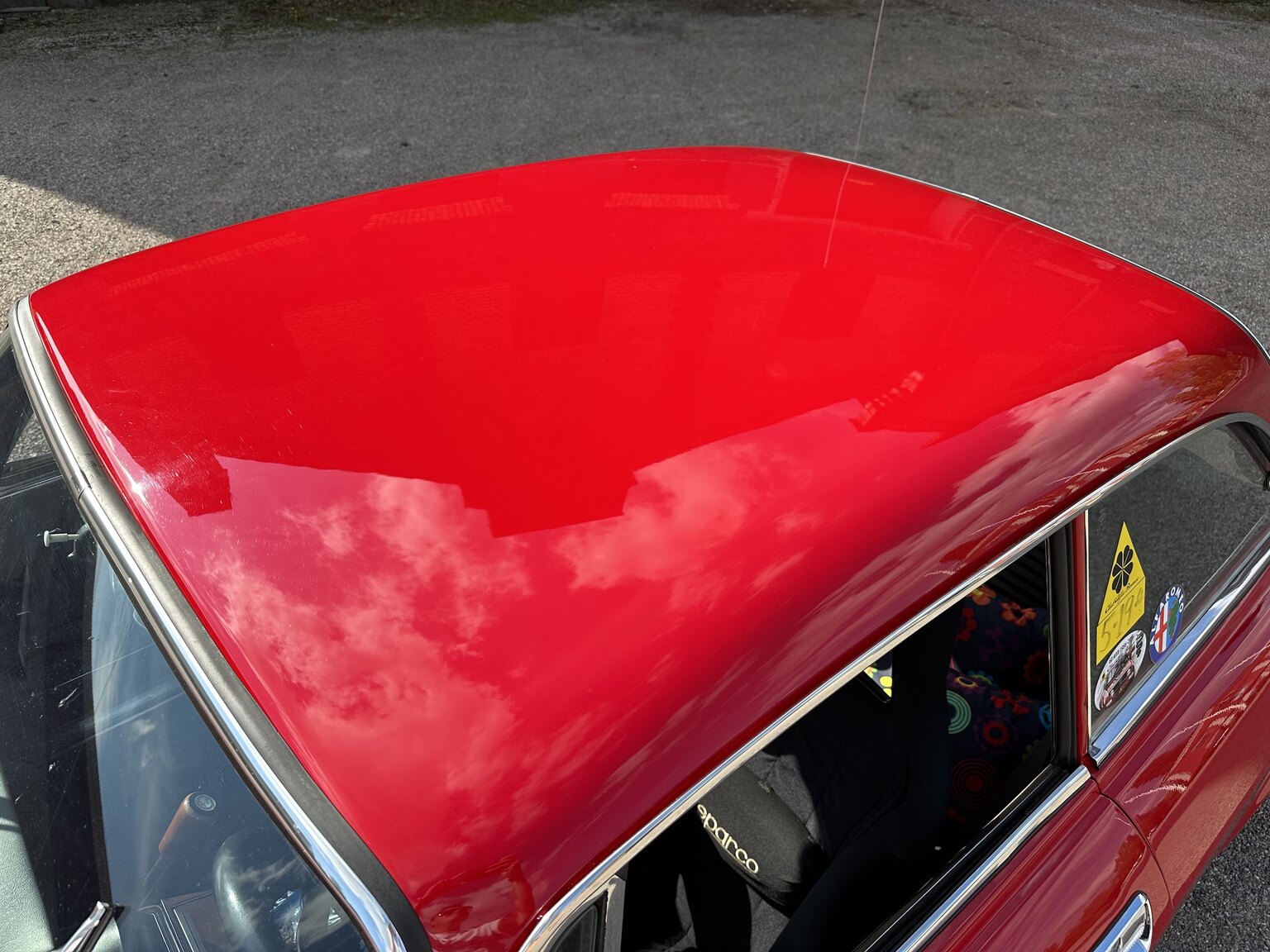 Exteriörbild på 1972 Alfa Romeo 2000 GTV Bertone Coupé