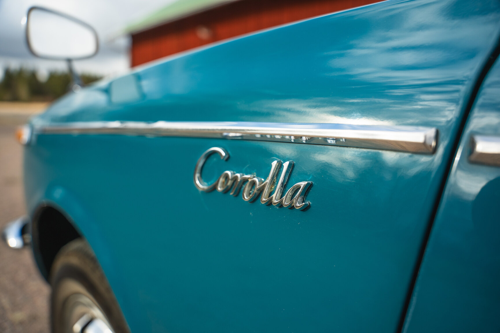 Exteriörbild på 1969 Toyota Corolla Coupé