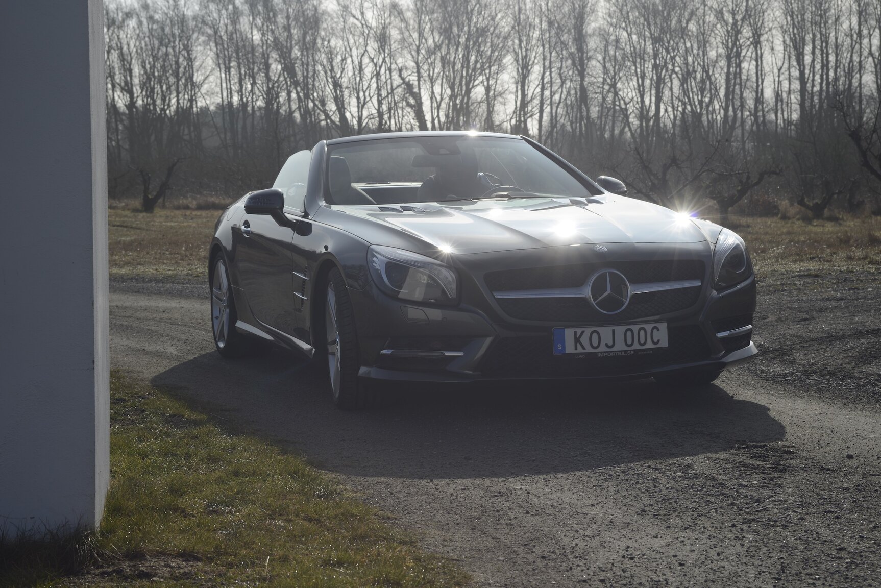 Exterior image of 2014 Mercedes-Benz SL500