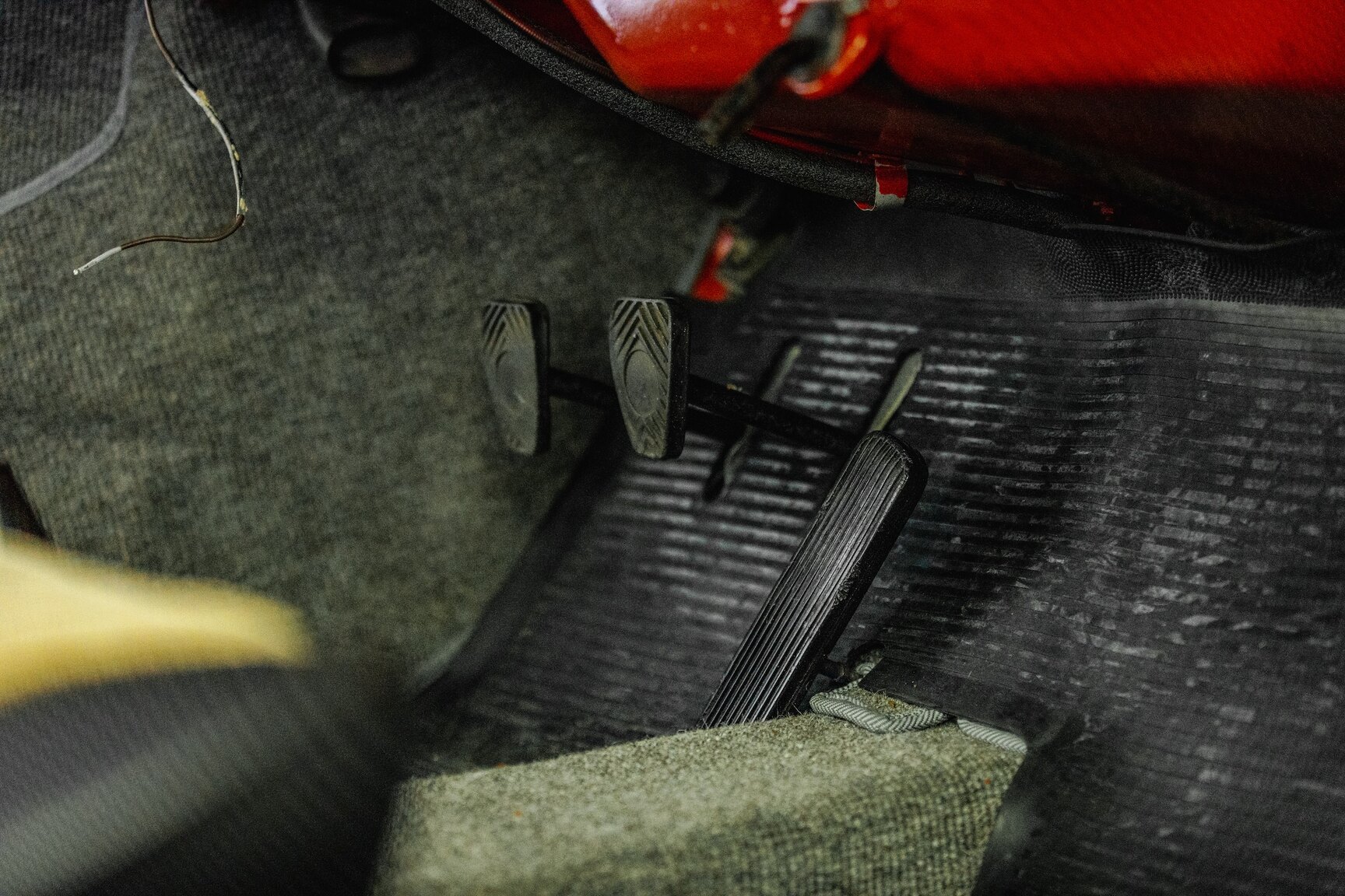 Interior image of 1962 Porsche 356 BT6 "Notchback"