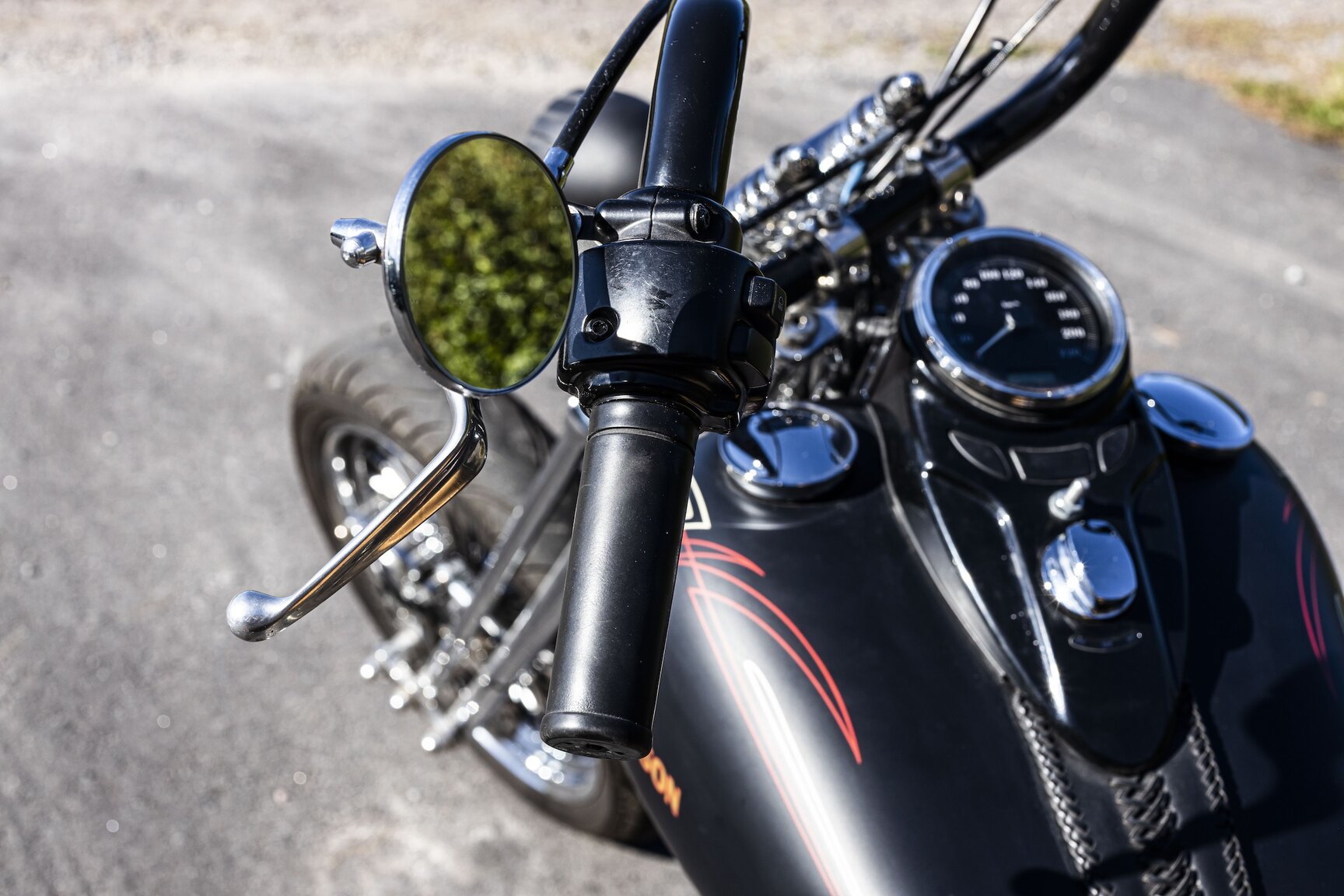 Exteriörbild på 2008 Harley-Davidson Cross Bones (custom)