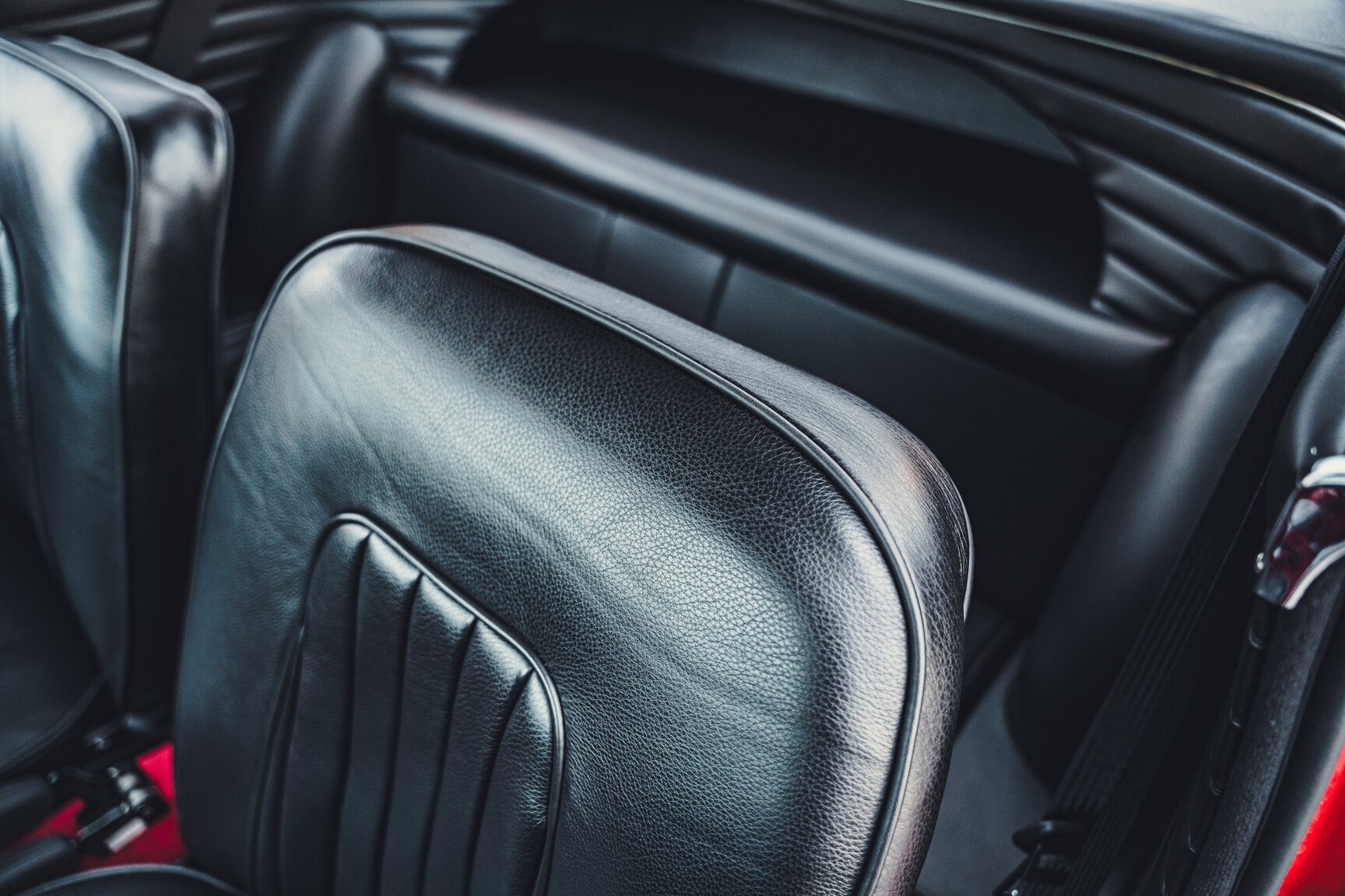 Interiörbild 1963 Volvo P1800 S