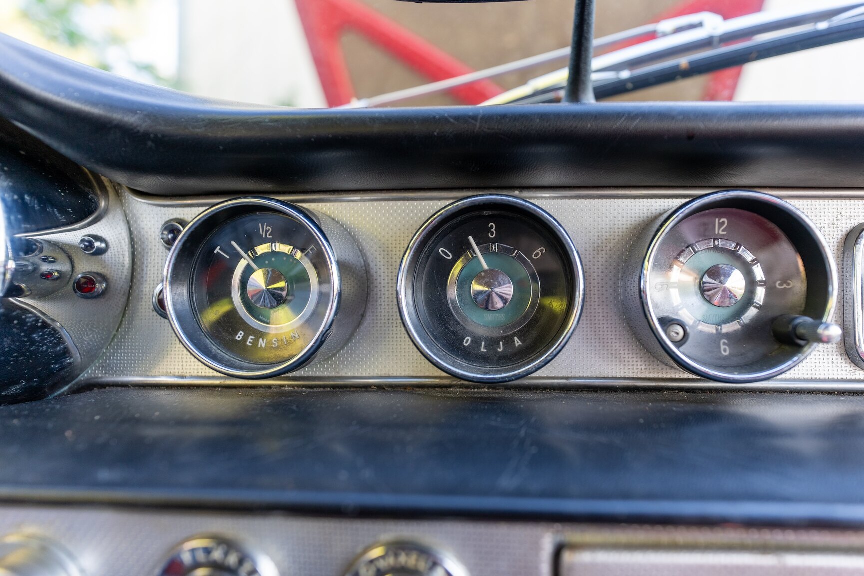 Interiörbild 1961 Volvo P1800