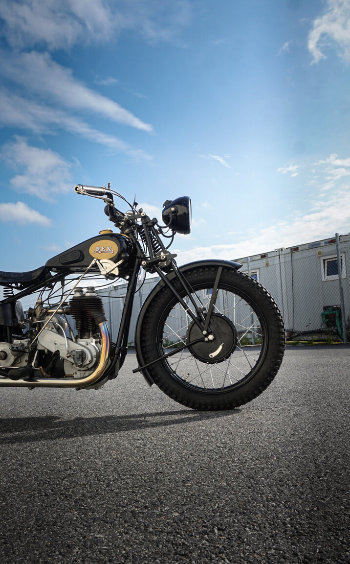 Exteriörbild på 1929 REX 500cc