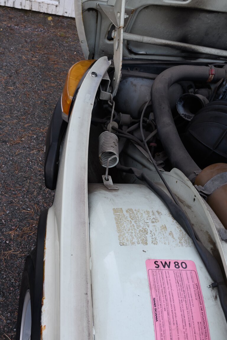 Image of 1980 SAAB 99 2.0 Turbo mechanics