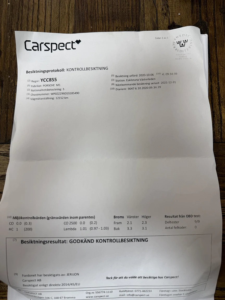 Dokumentation, 2016 Porsche 911 GT3 RS (9)