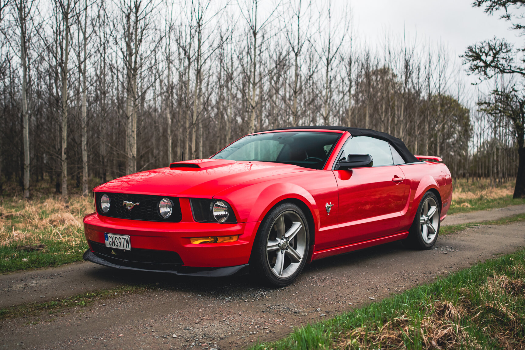 Exterior image of 2009 Ford Mustang V8 GT Convertible