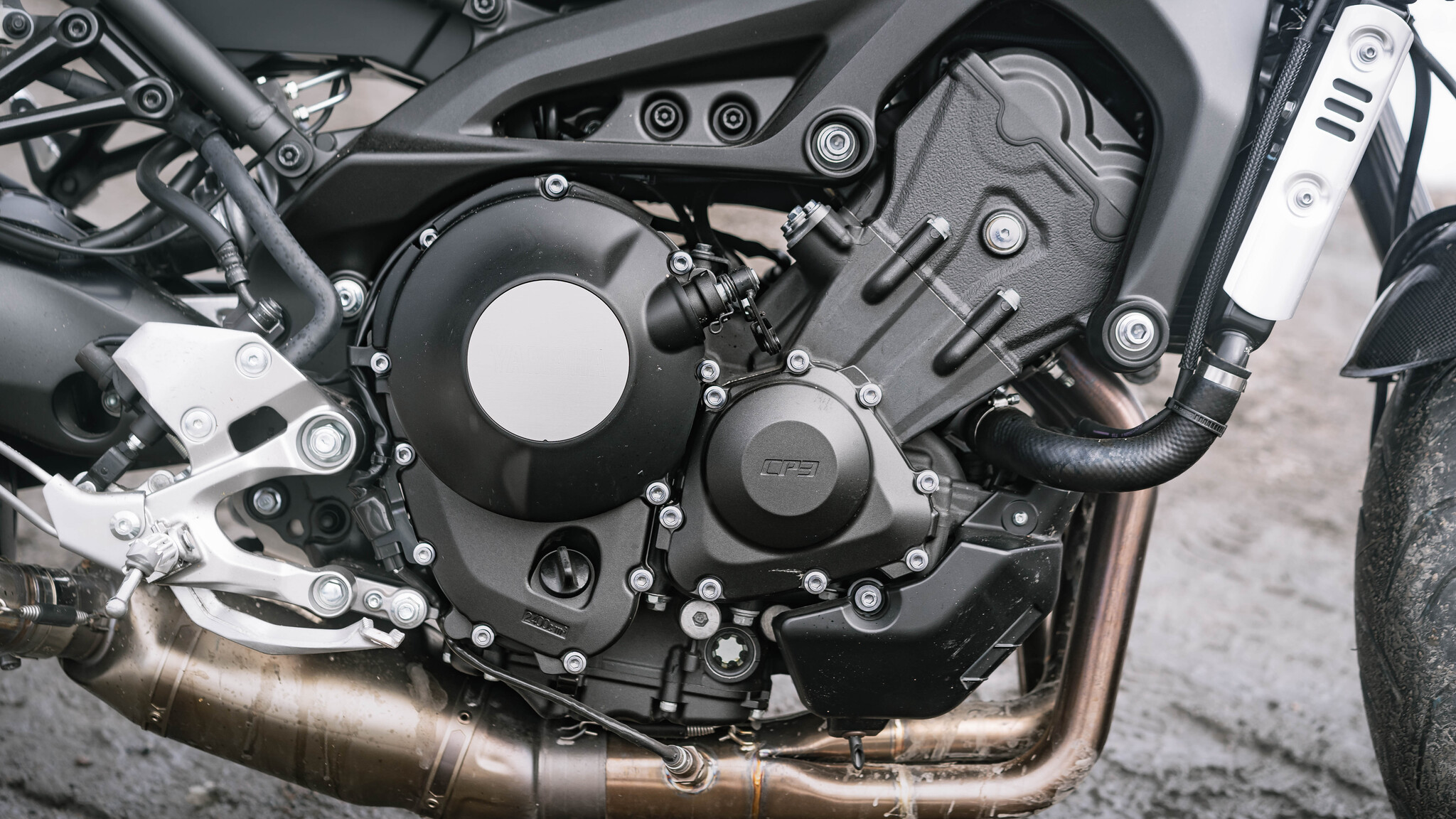 Image of 2017 Yamaha XSR 900 Abarth Limited Edition mechanics