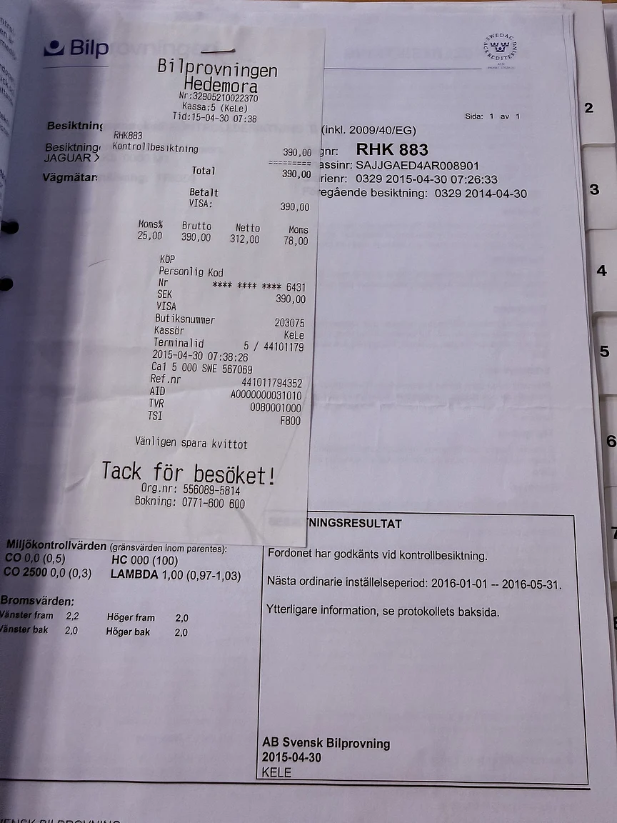 Dokumentation, 1997 Jaguar XK8 (27)