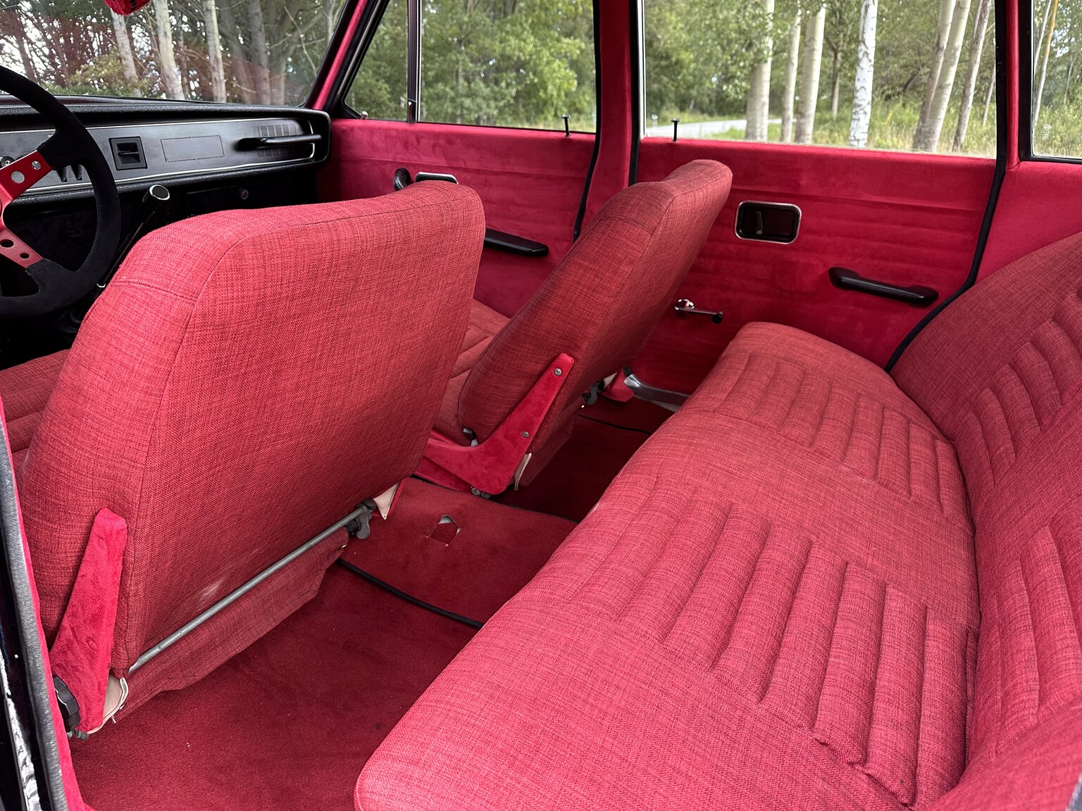 Innenraumfoto von 1969 Volvo 144 custom