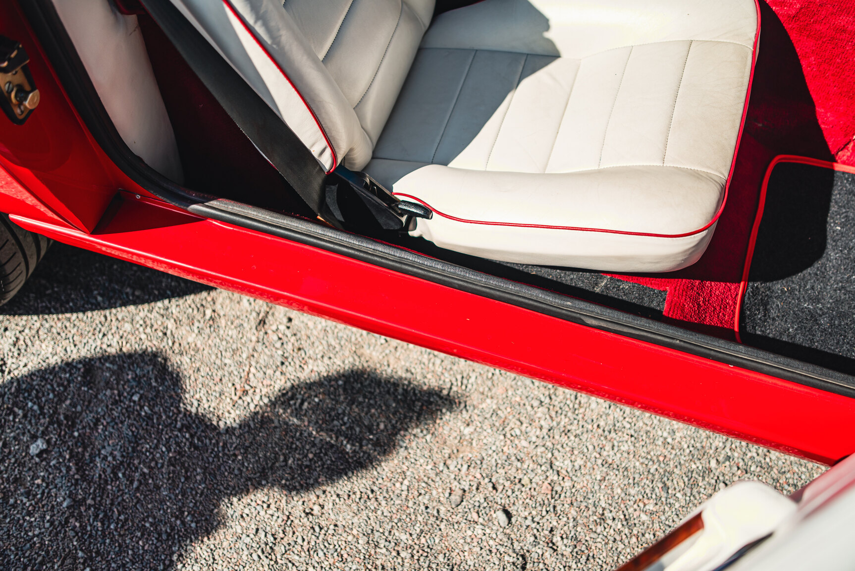 Interiörbild 1985 TVR 350i Cabriolet 3.5 V8