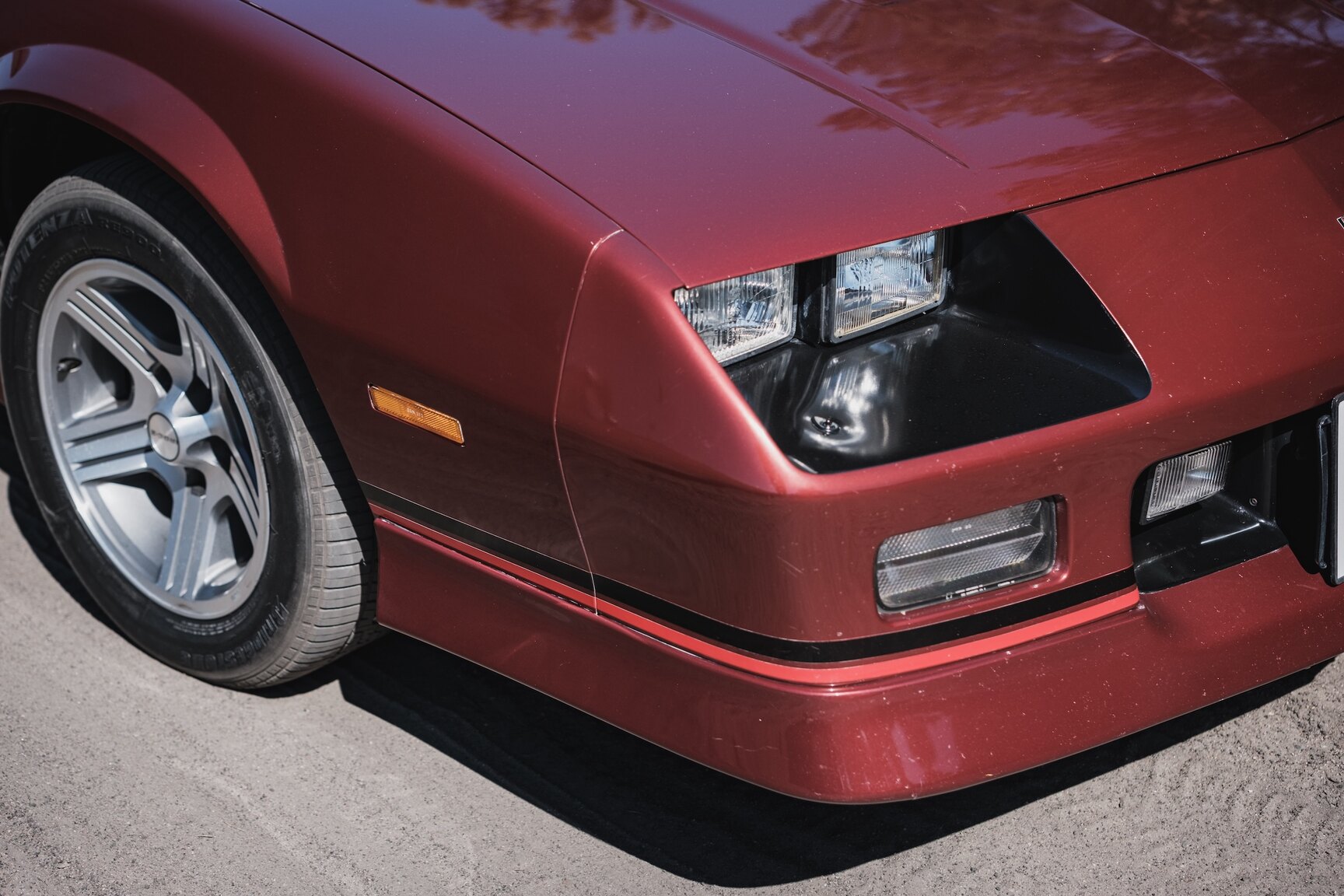 Exterior image of 1988 Chevrolet Camaro Z28 Iroc-Z Convertible