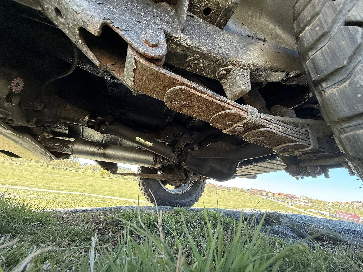 Image of 1990 Jeep Wrangler Islander (16) mechanics